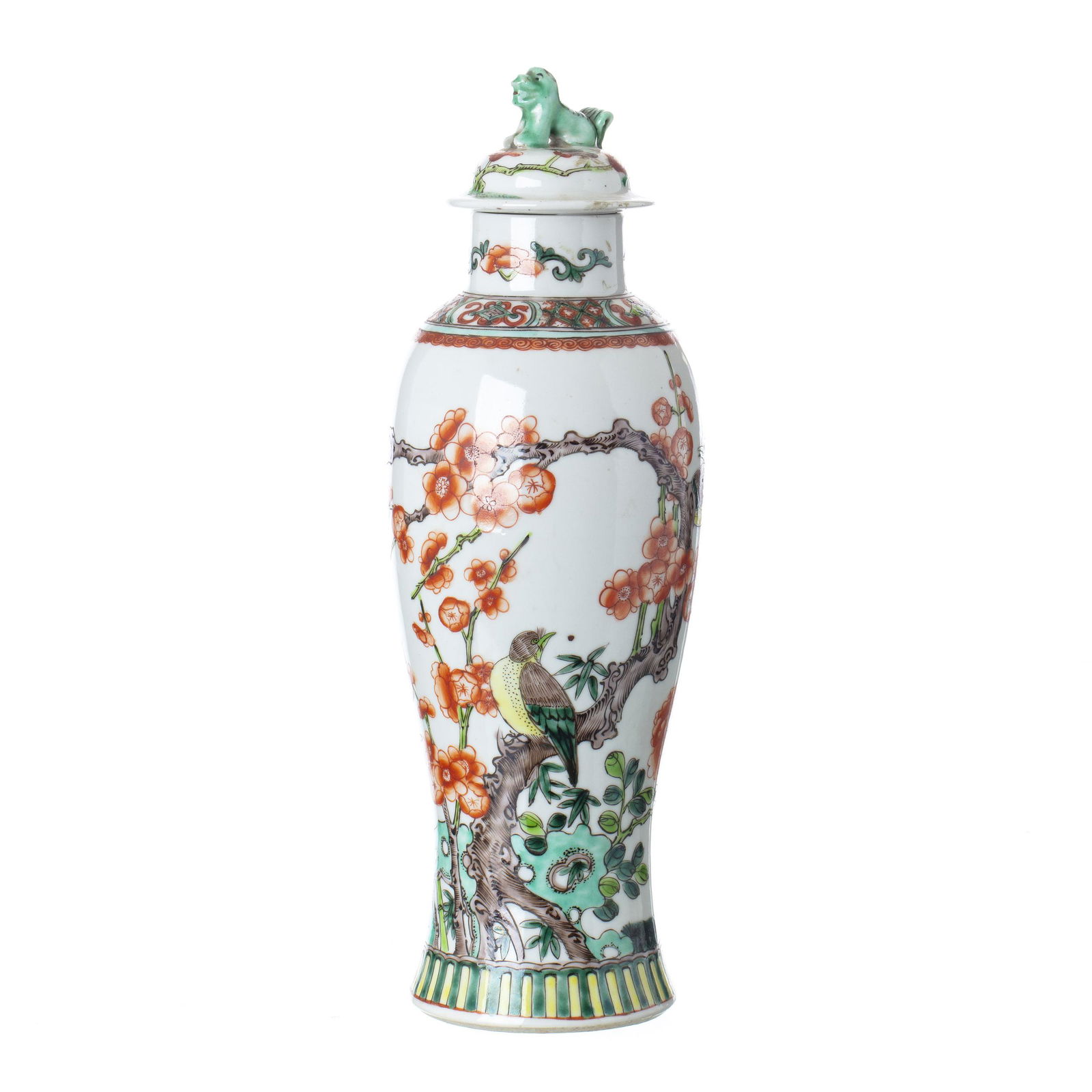 Chinese porcelain pot with lid, Guangxu (1 of 1)