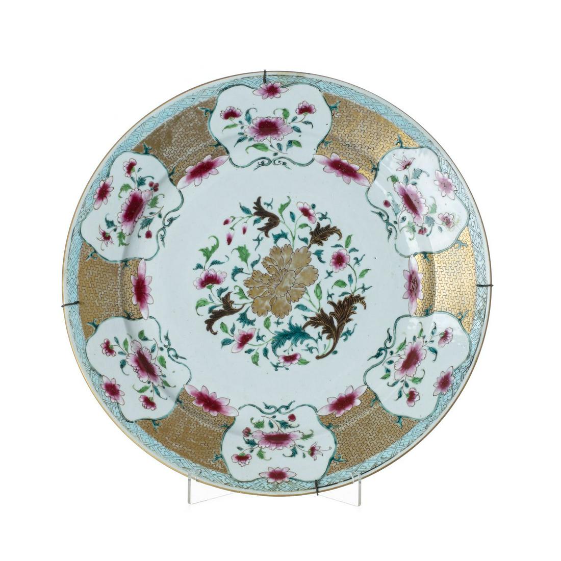 Chinese porcelain plate, Yongzheng (1 of 1)