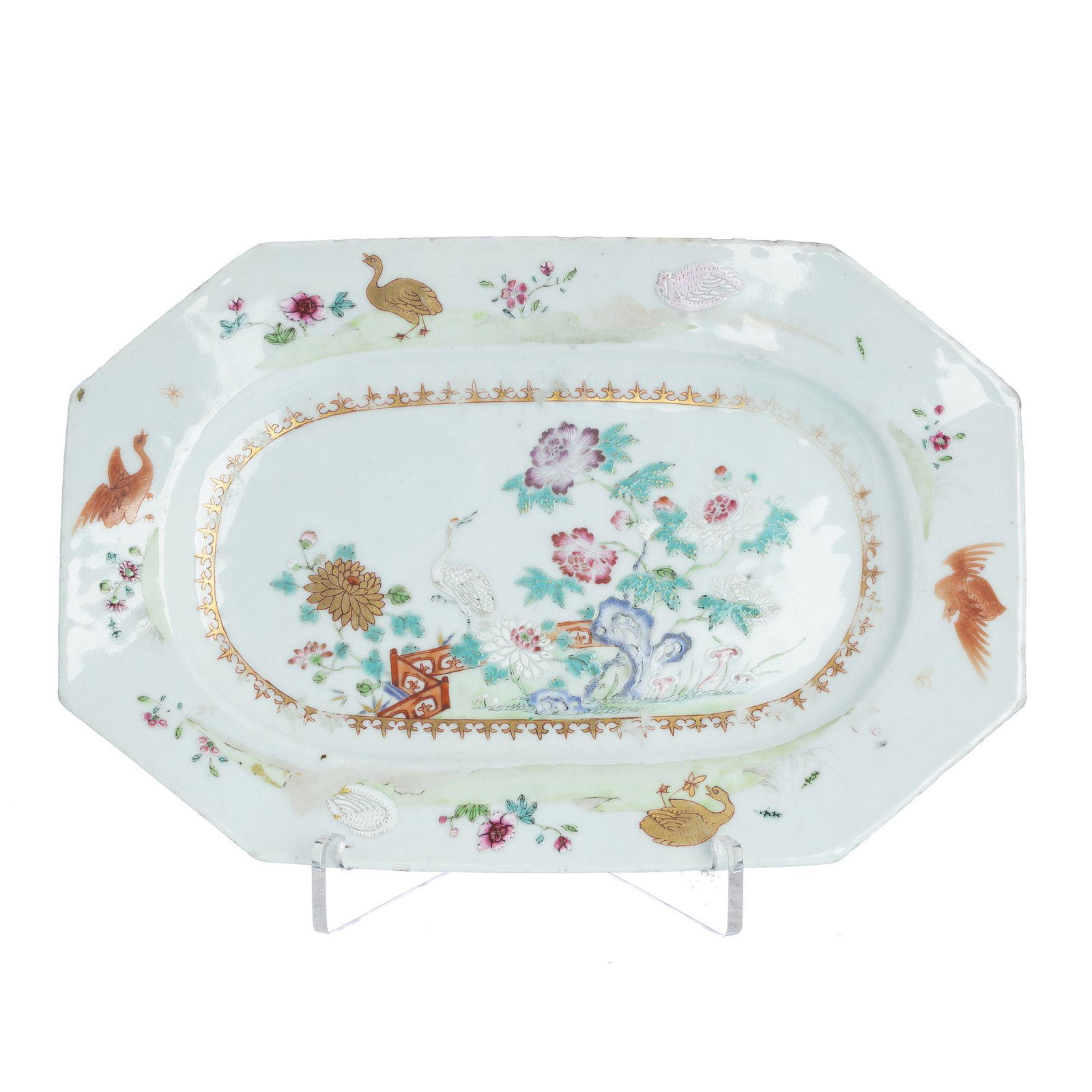 Chinese porcelain platter, Qianlong (1 of 1)