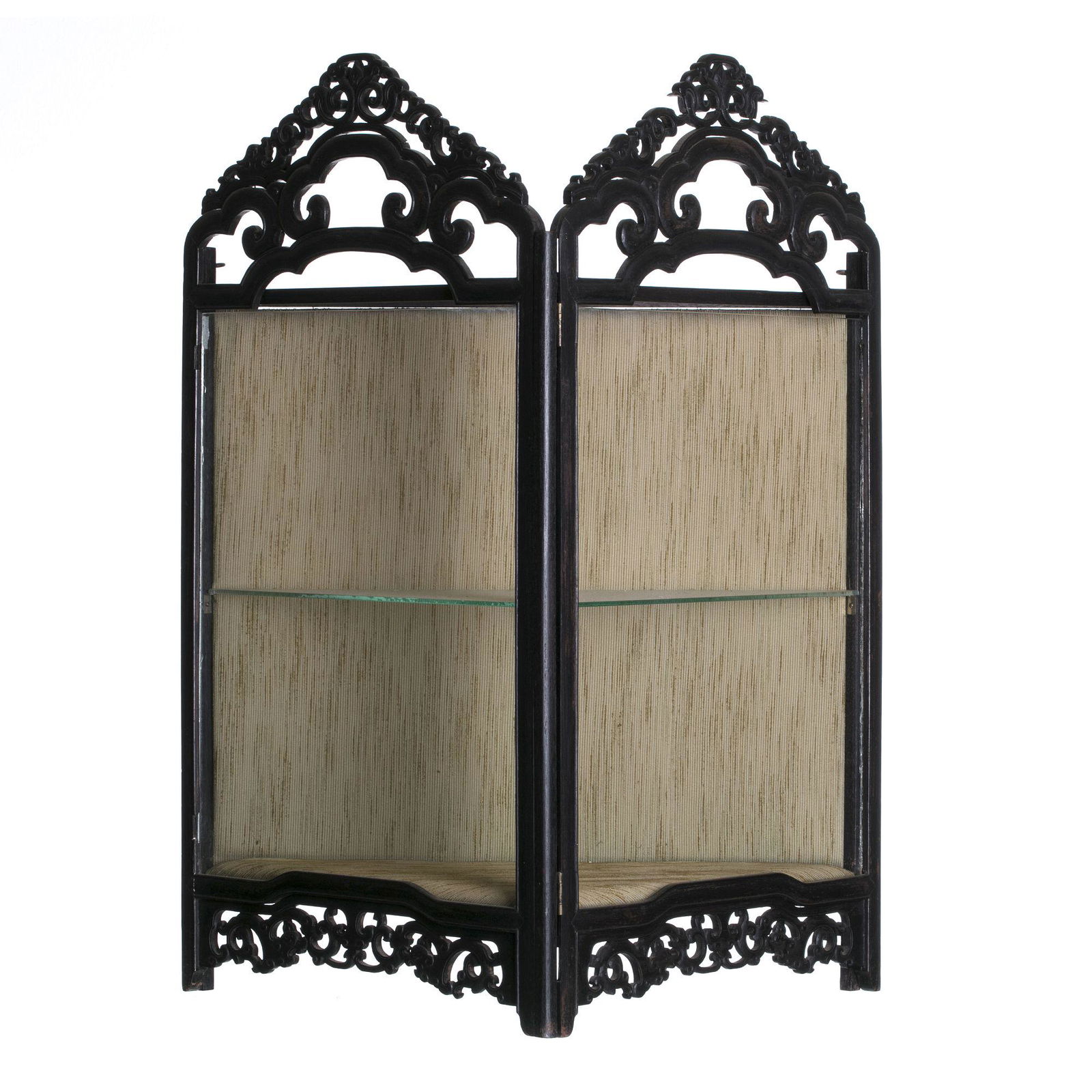 Pair of display cabinets in hongmu, Minguo (1 of 1)