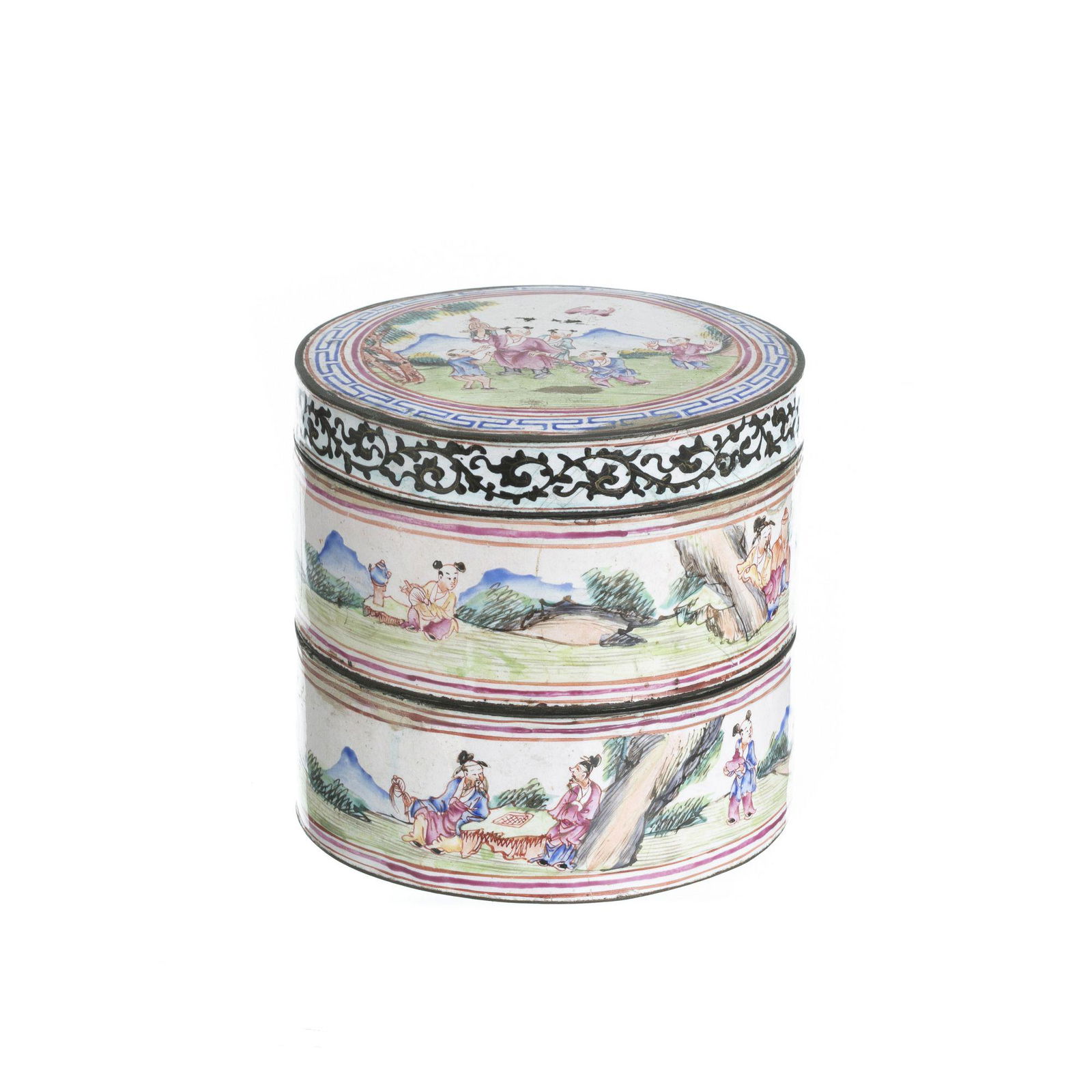 Chinese Canton enamel Box (1 of 1)