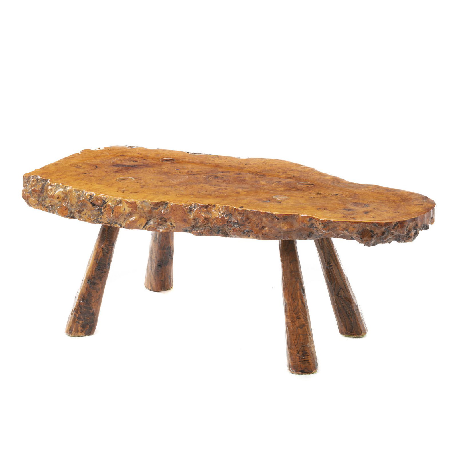 FRENCH WORK c.1960 - Brutalist Coffe table (1 of 1)