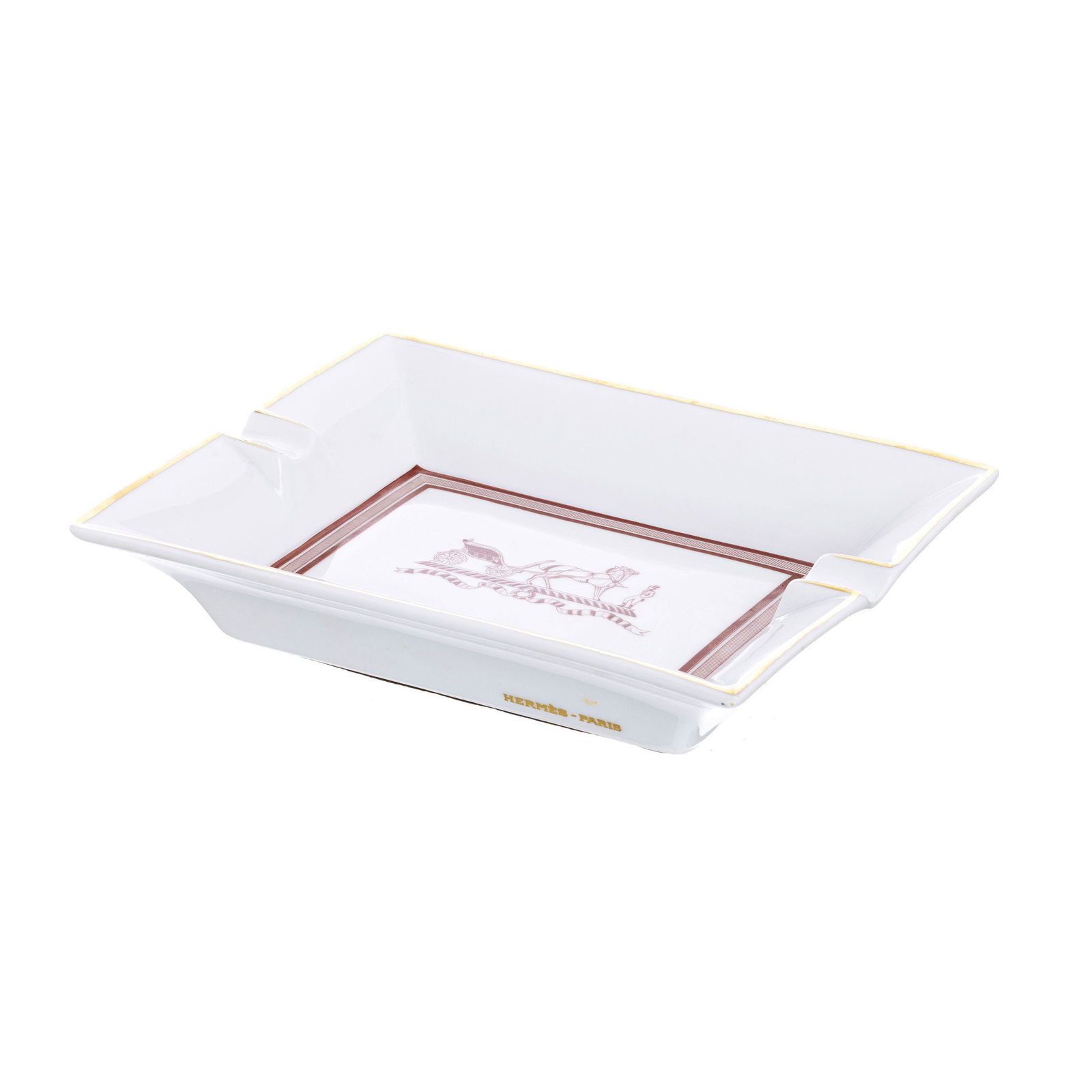HERMES - Porcelain vide-poche / ashtray (1 of 1)