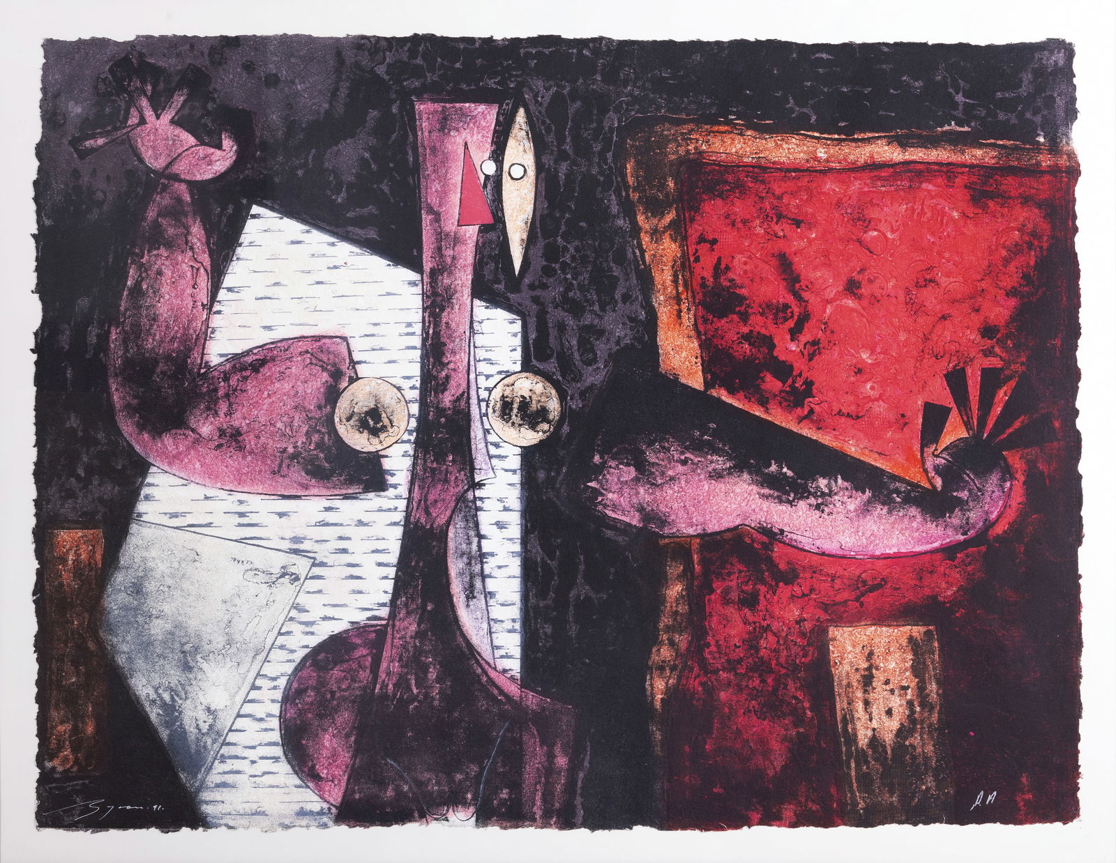 BRYON GALVEZ (1941-2009) - 'The Mask' (1 of 1)