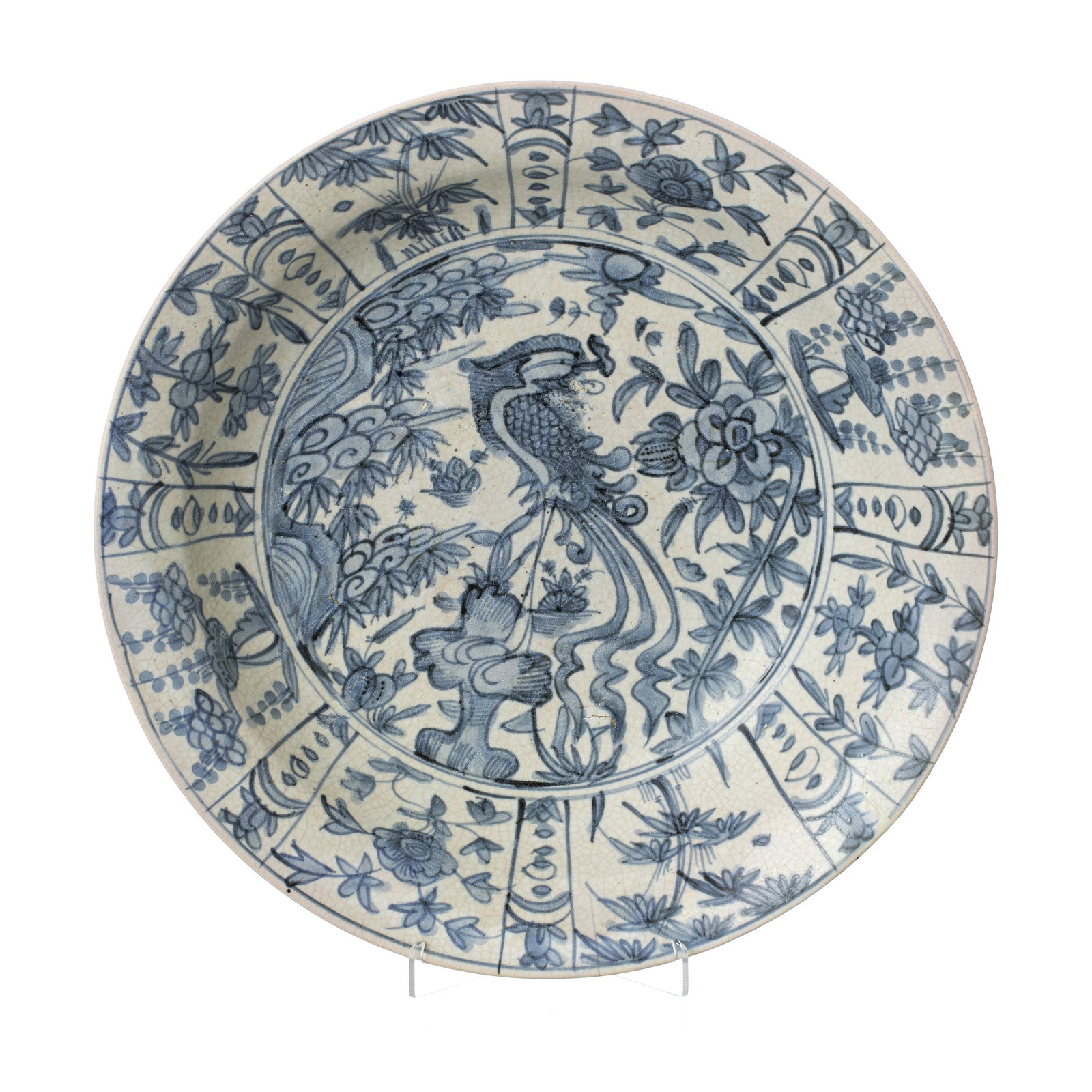 Large Chinese Swatow plate, Ming (1 of 1)