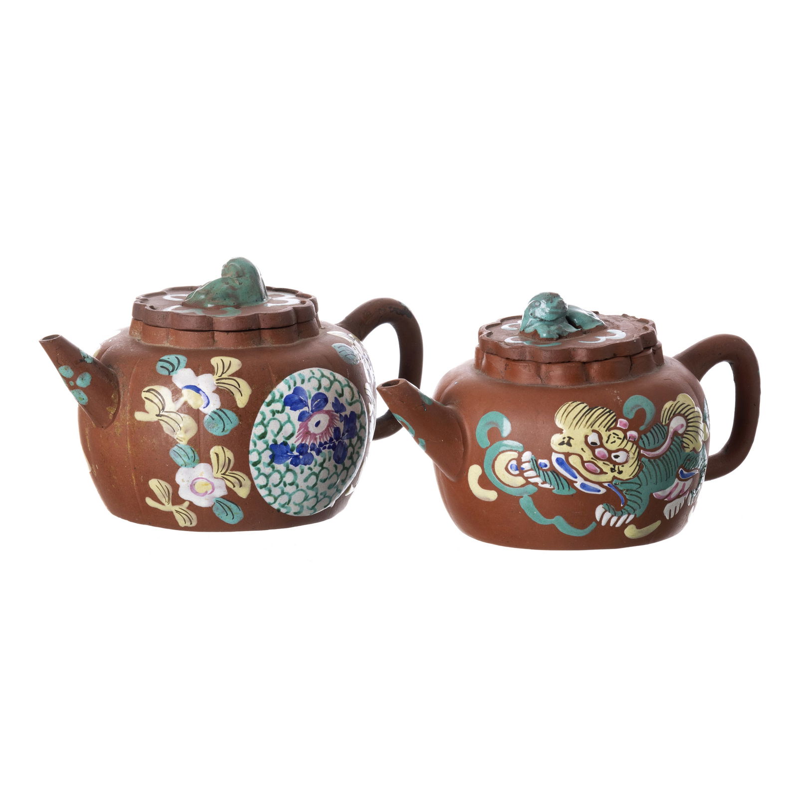 Two Yixing ceramic teapots (1 of 1)