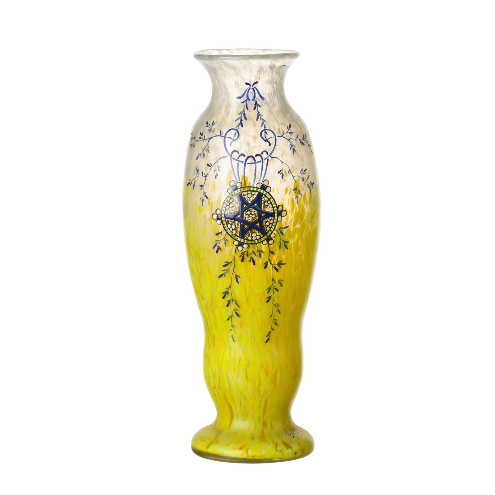 LEGRAS - Printania glass vase (1 of 1)