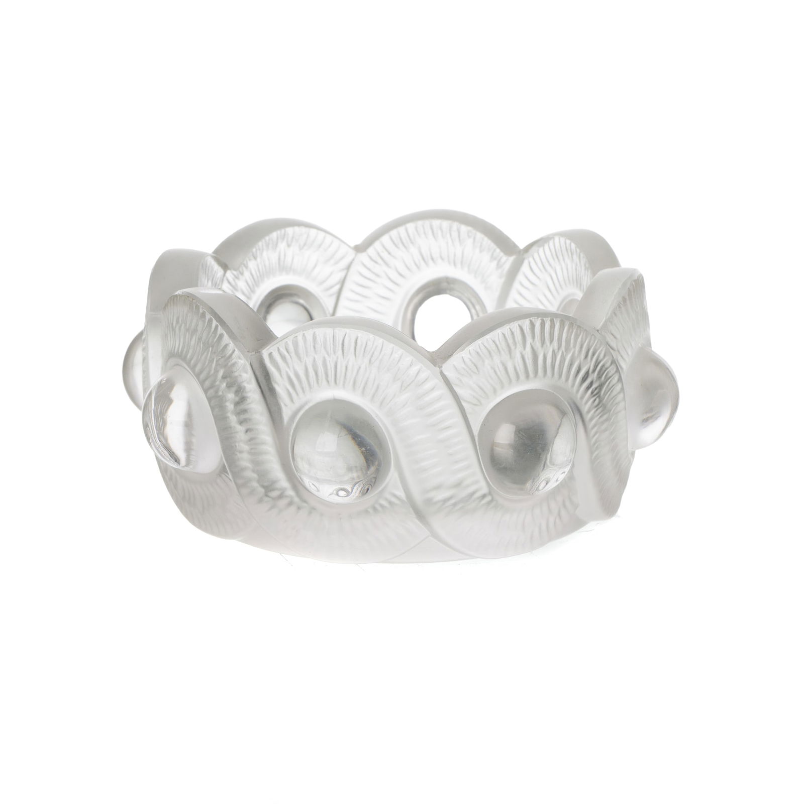 LALIQUE FRANCE - Gao crystal bowl (1 of 1)