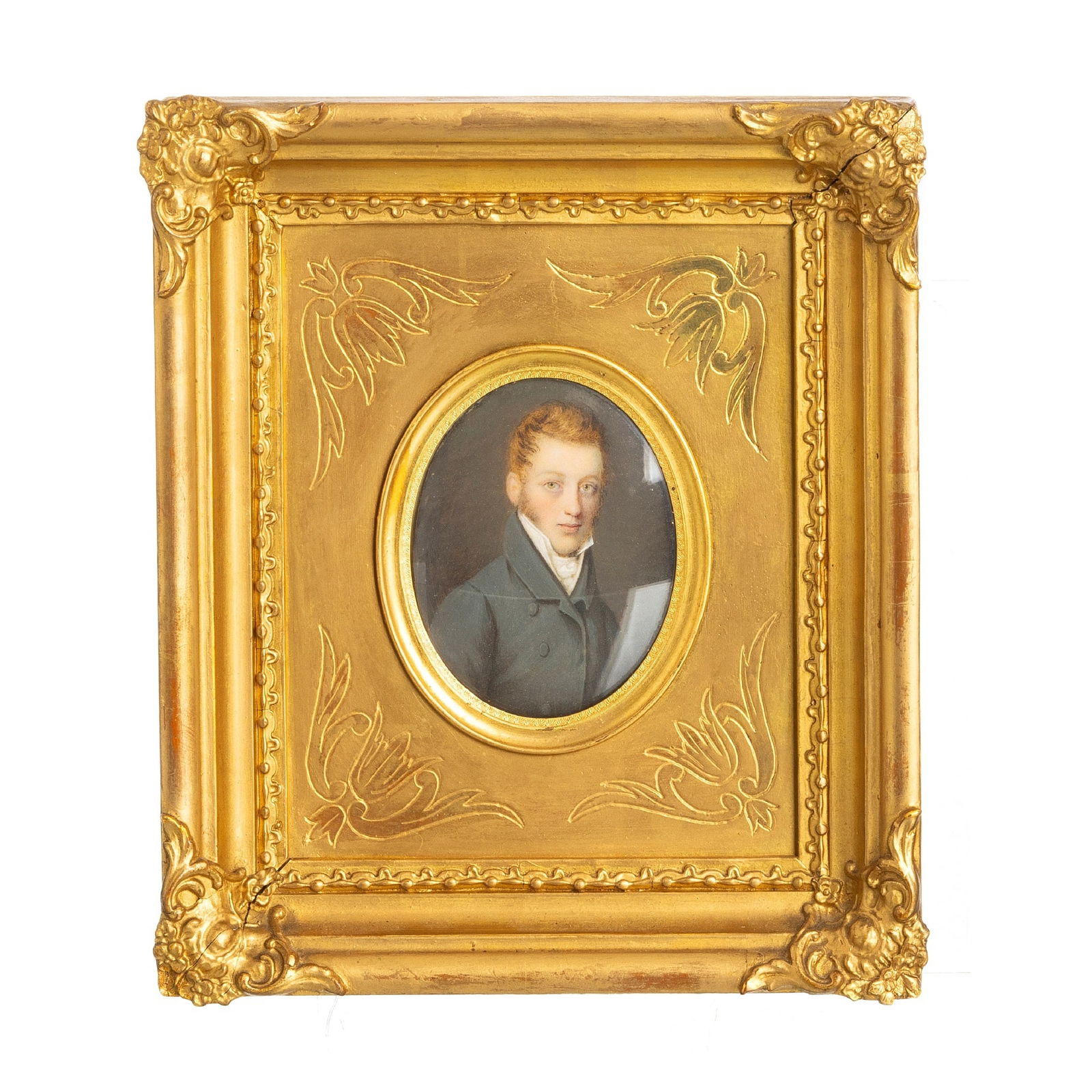 ENGLISH SCHOOL, 19th century - Miniature portrait (1 of 1)