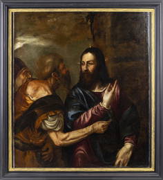 TIZIANO VECELLIO and Collaborators (c.1500-1576) - The Tribute Money