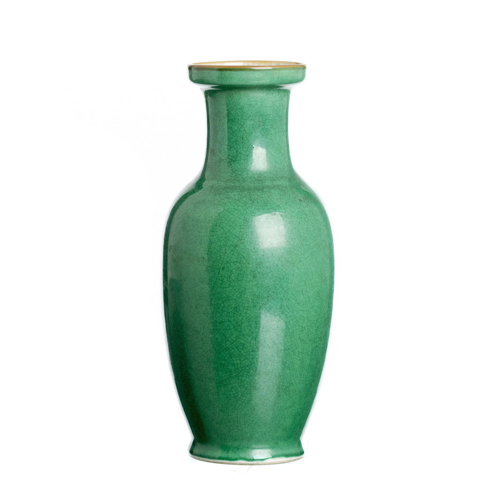 Chinese porcelain monochrome vase, Guangxu (1 of 1)