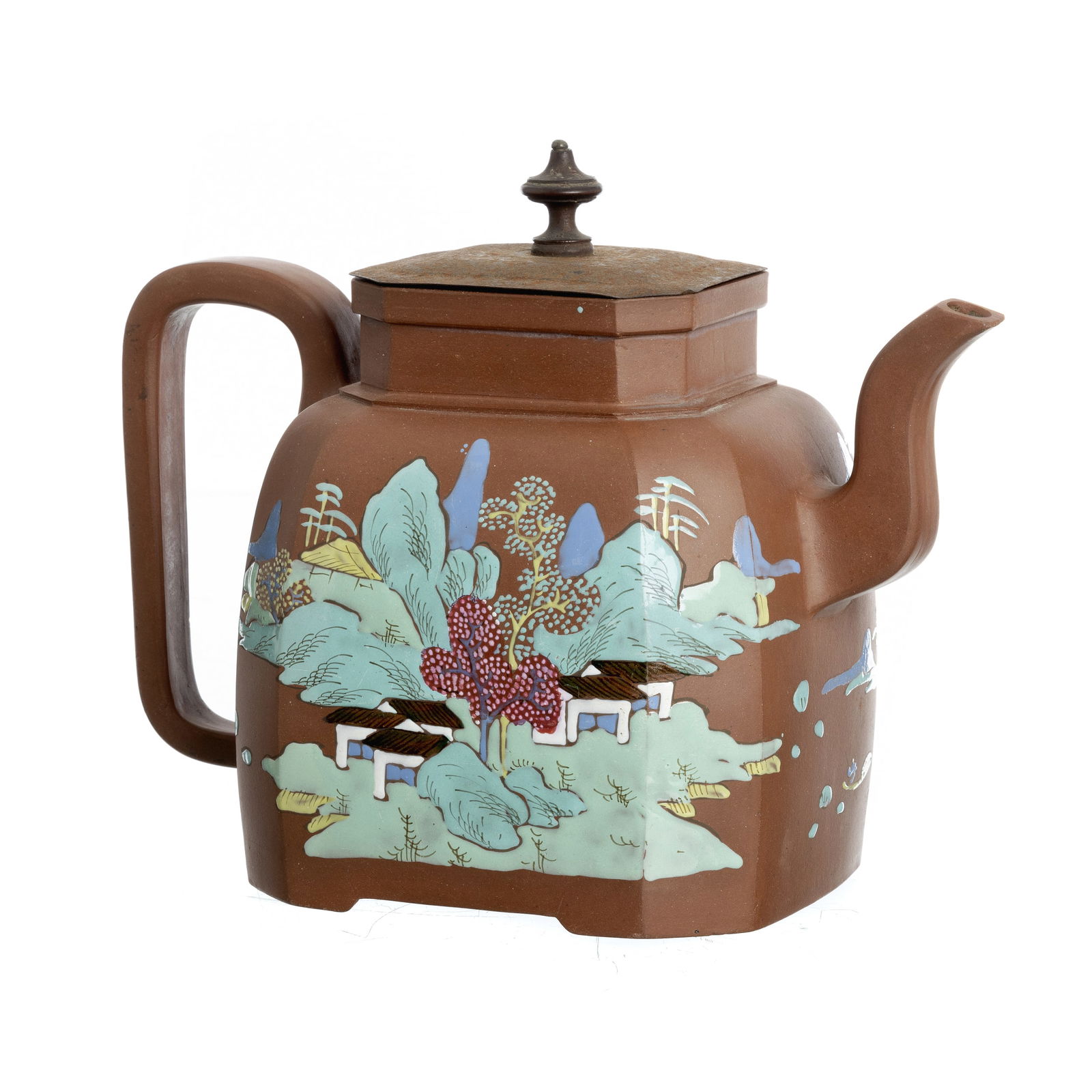 Yixing ceramic teapot, Tongzhi (1 of 1)