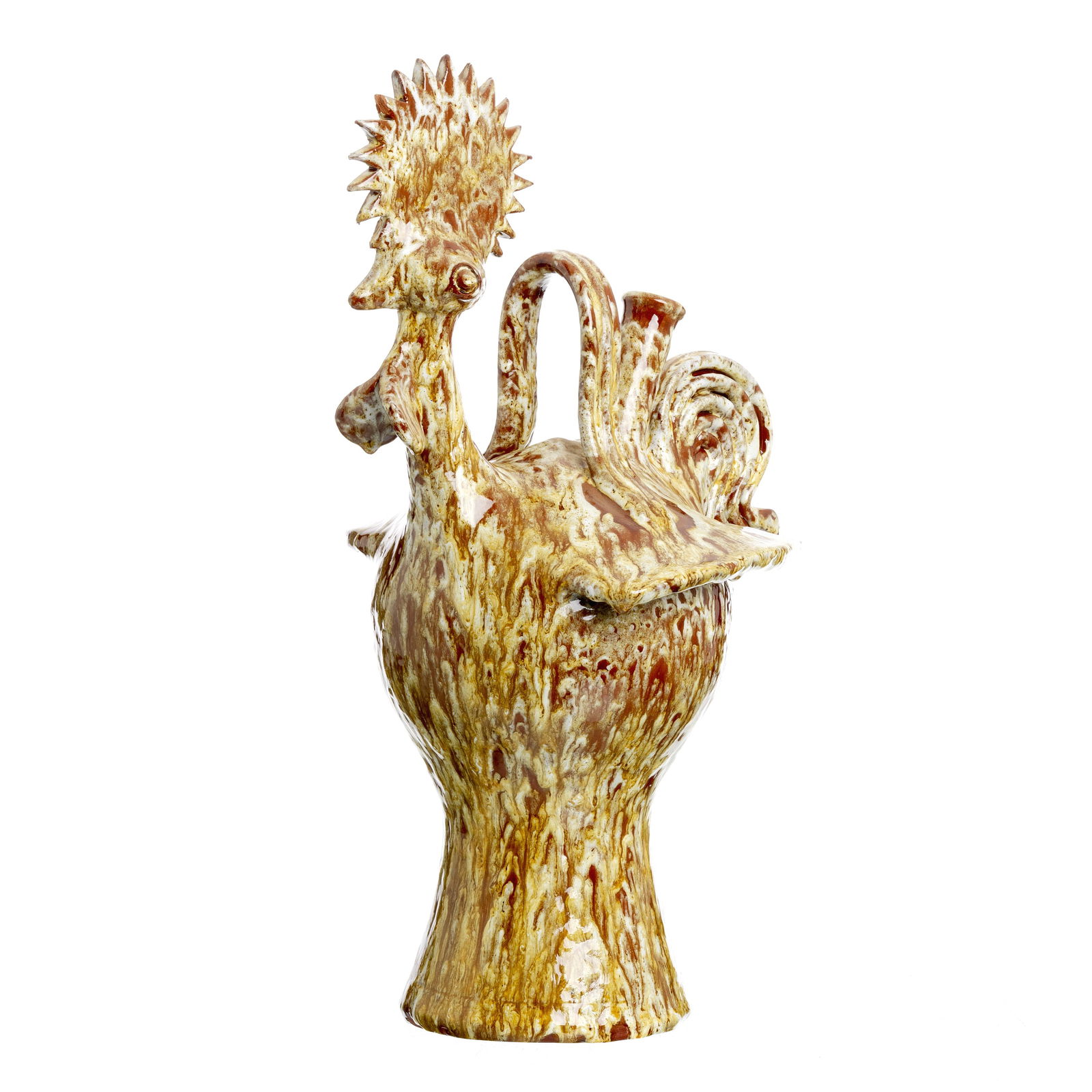 JOSE FRANCO (1920-2009) - Great vessel 'rooster' (1 of 1)