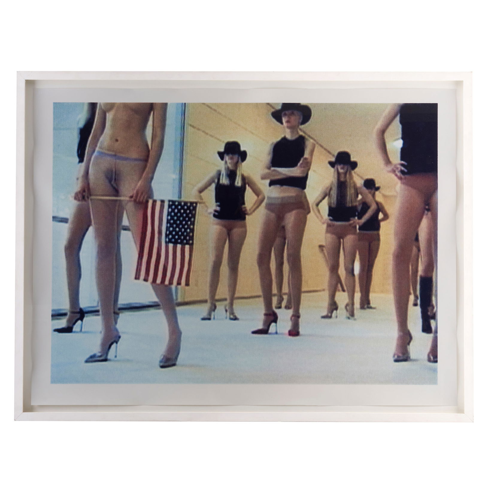 VANESSA BEECROFT (b. 1969) - 'VB34 - Royal Openning, Moderna Museet', 1998: Colour photograph. Framed. Dim.: 100.3x142.2cm.