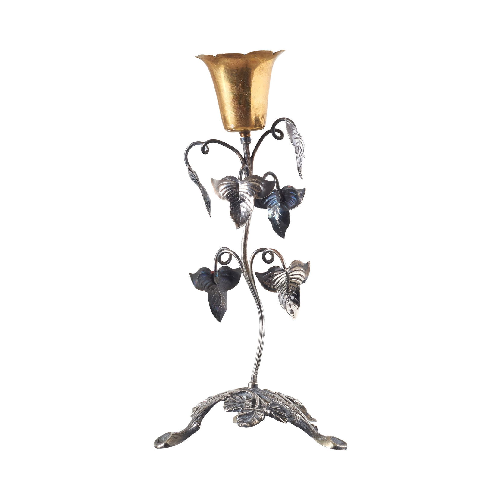 Silver 'heron' toothpick holder (1 of 1)