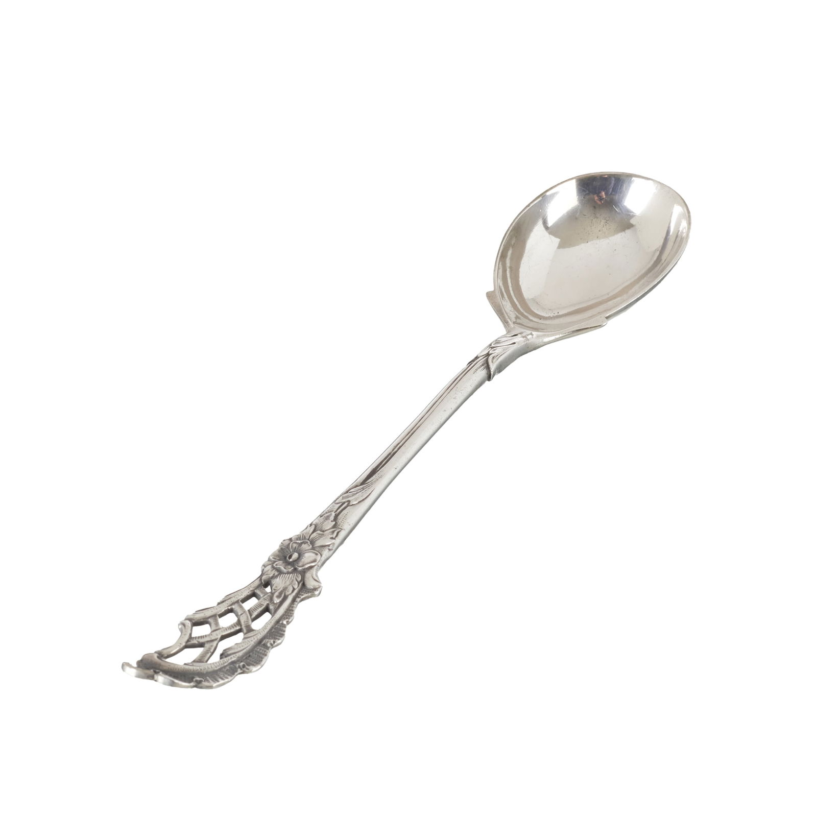 Silver serving spoon (1 of 1)