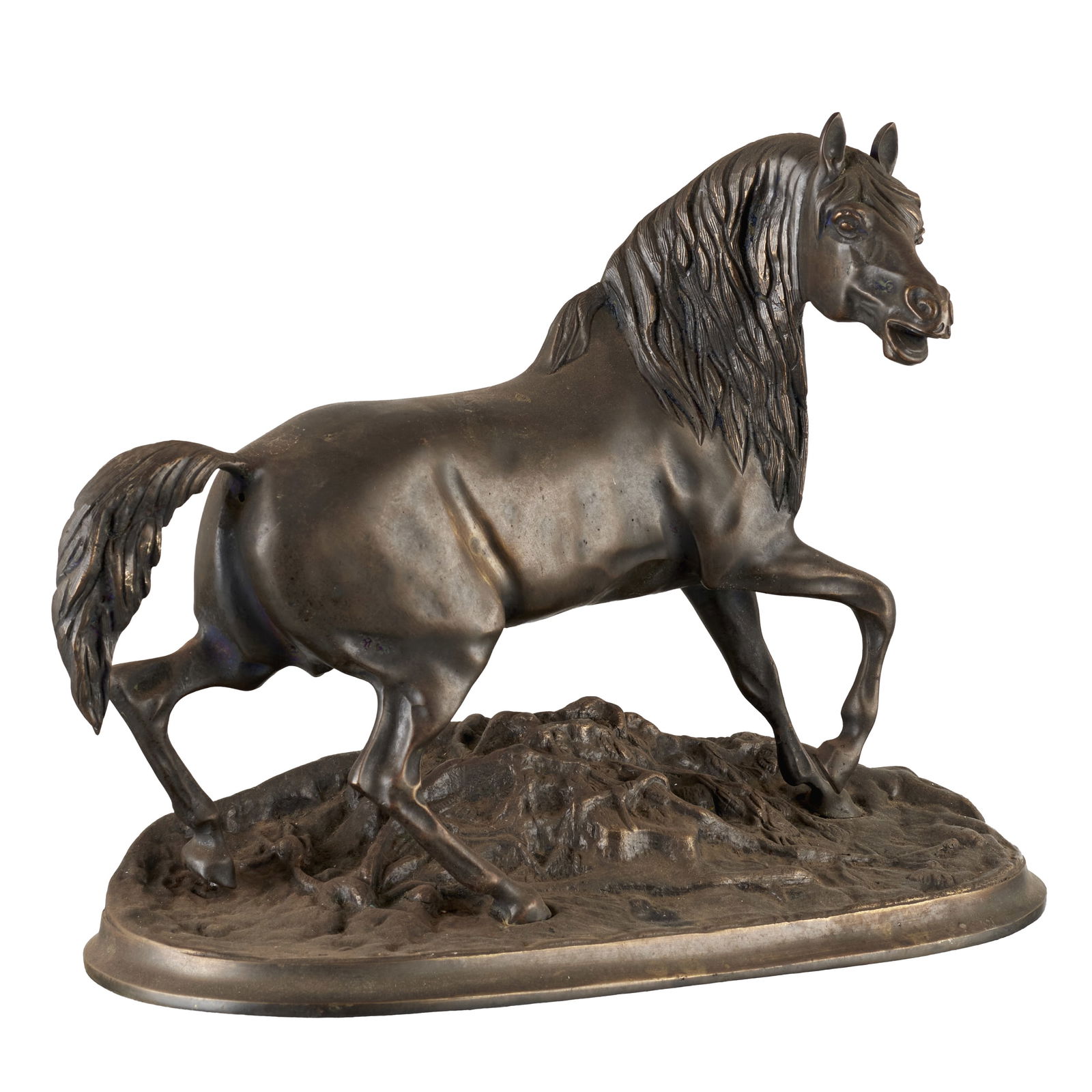 Bronze horse sculpture (1 of 1)