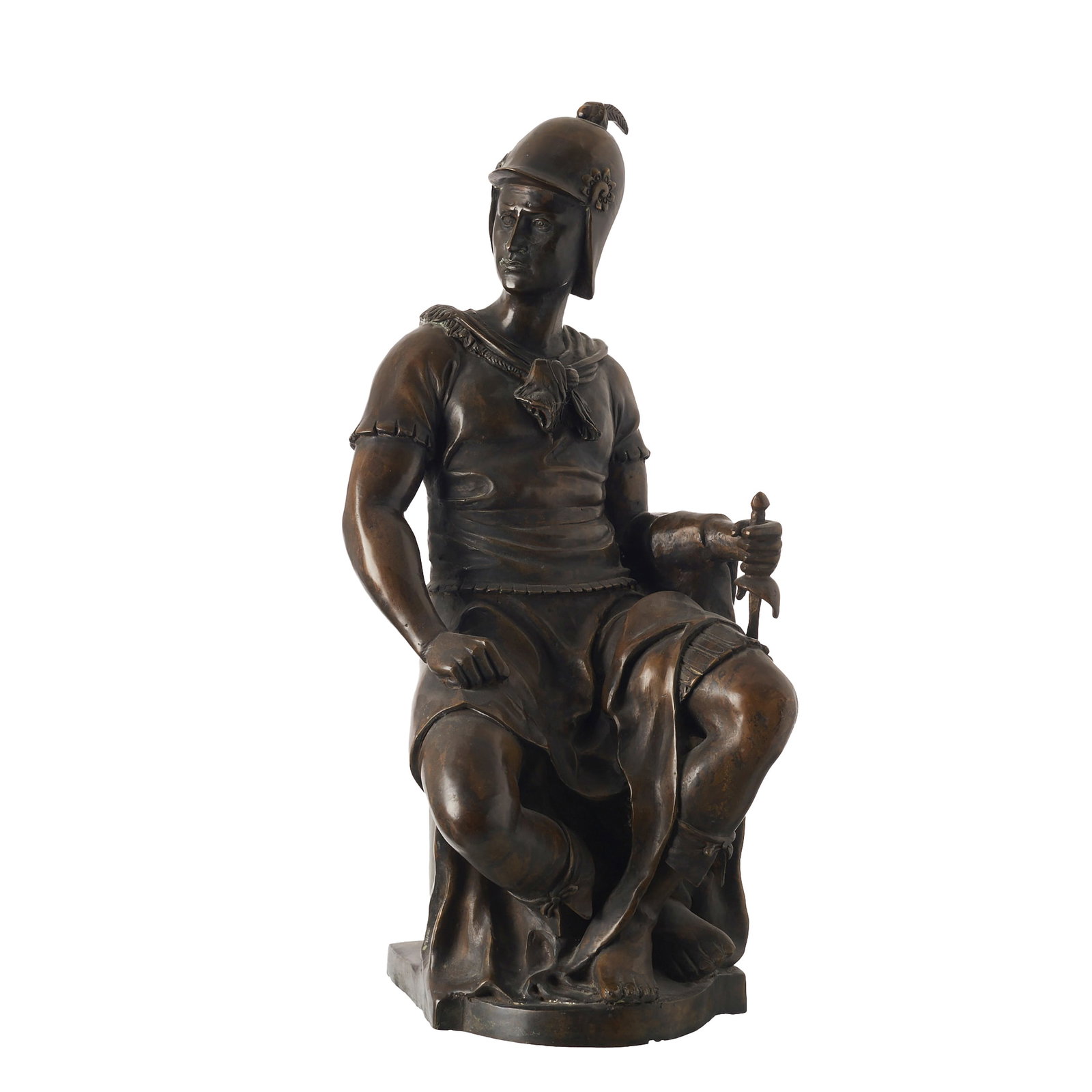 After PAUL DUBOIS (1827-1905) - 'Military Courage' (1 of 1)