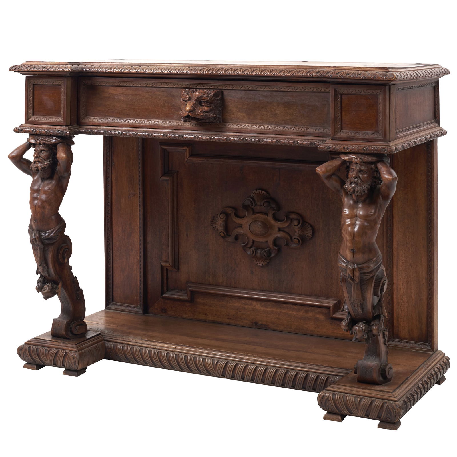 French Neo-Renaissance console table (1 of 1)