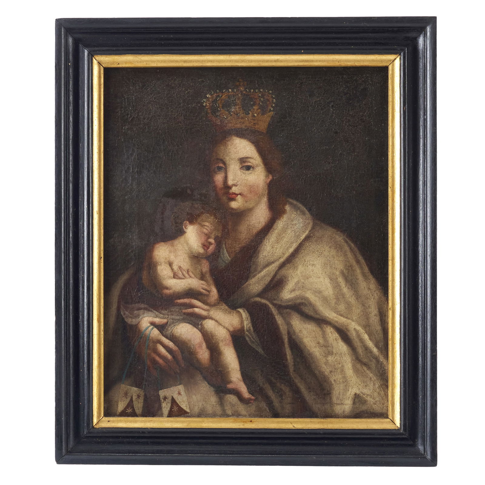 PORTUGUESE SCHOOL (18th Century) - Our Lady of Mount Carmel with the Child (1 of 1)