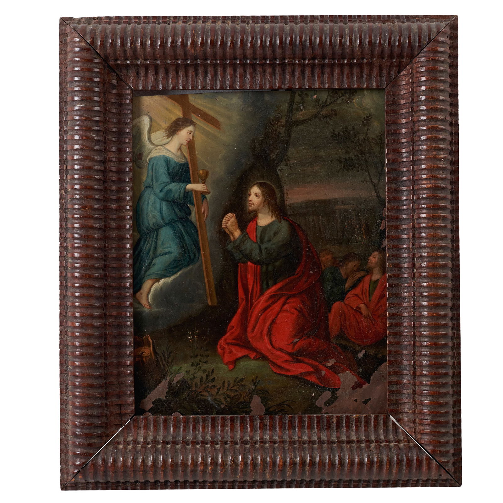 ITALIAN SCHOOL, 17th - 'Agony in the Garden of Getsemani' (1 of 1)