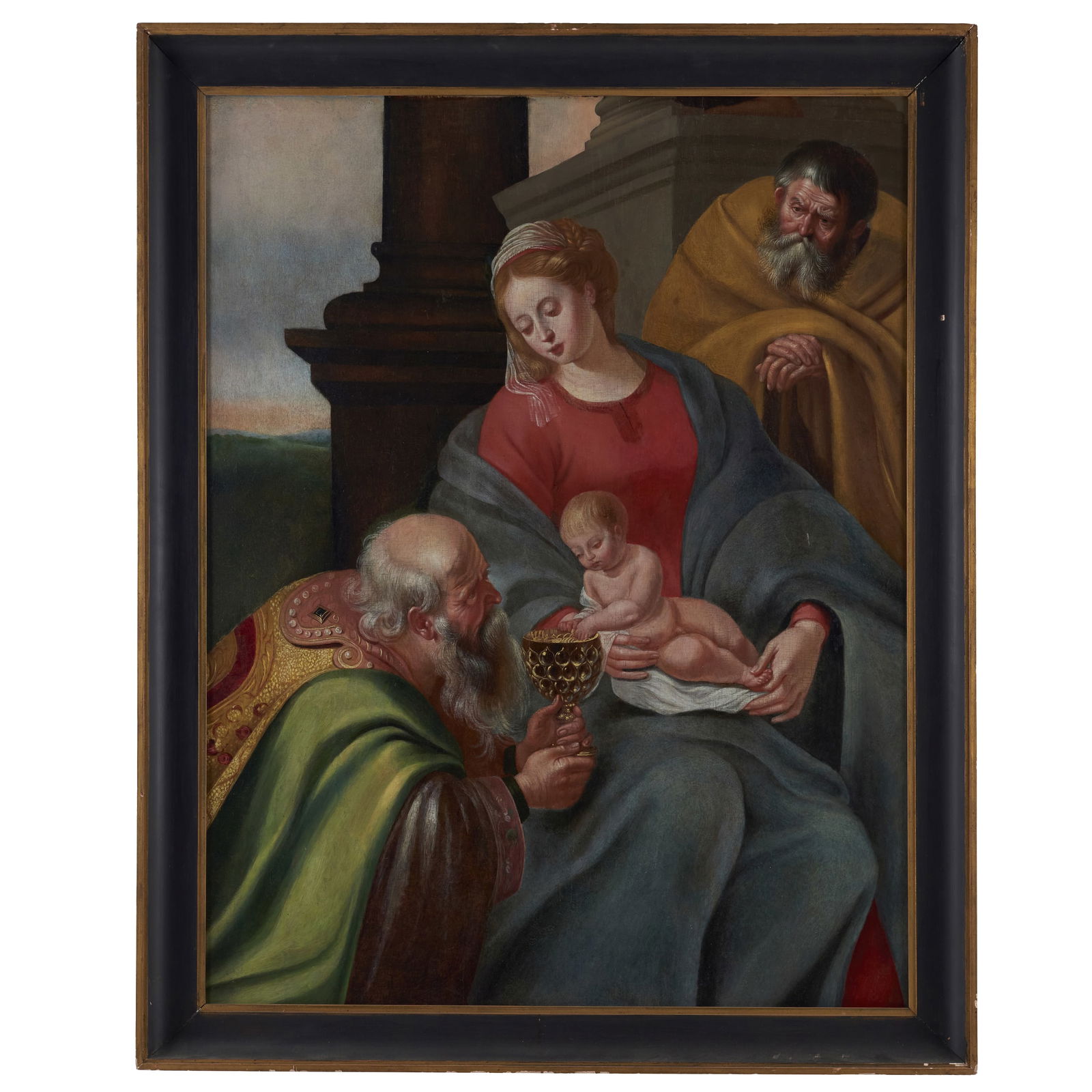 Flemish School, 16th/17th Centuries - 'Adoration of King Melchior' (1 of 1)