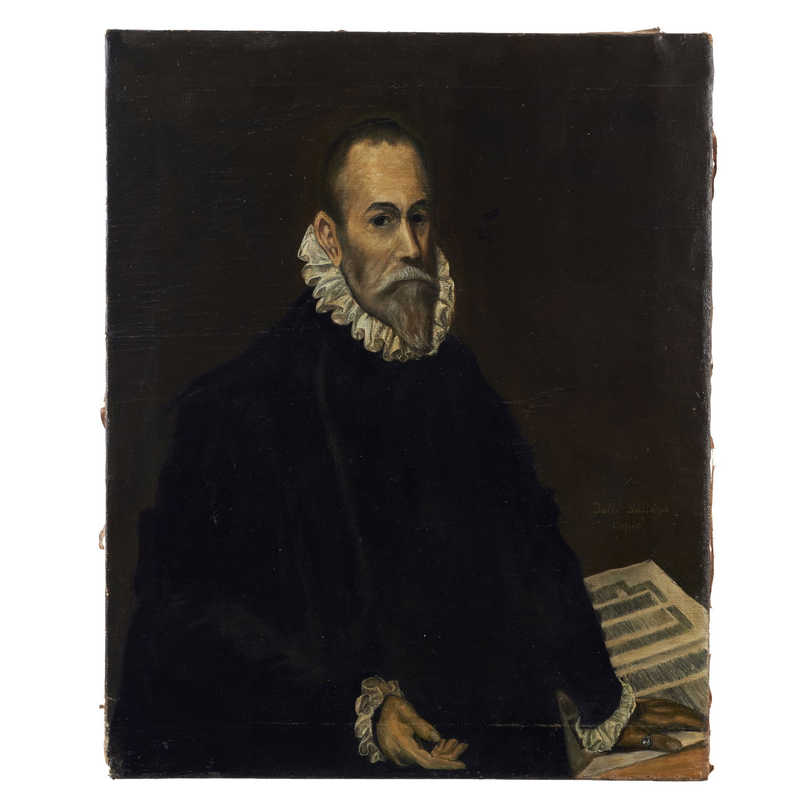 After EL GRECO - 'Portrait of a physician' (1 of 1)