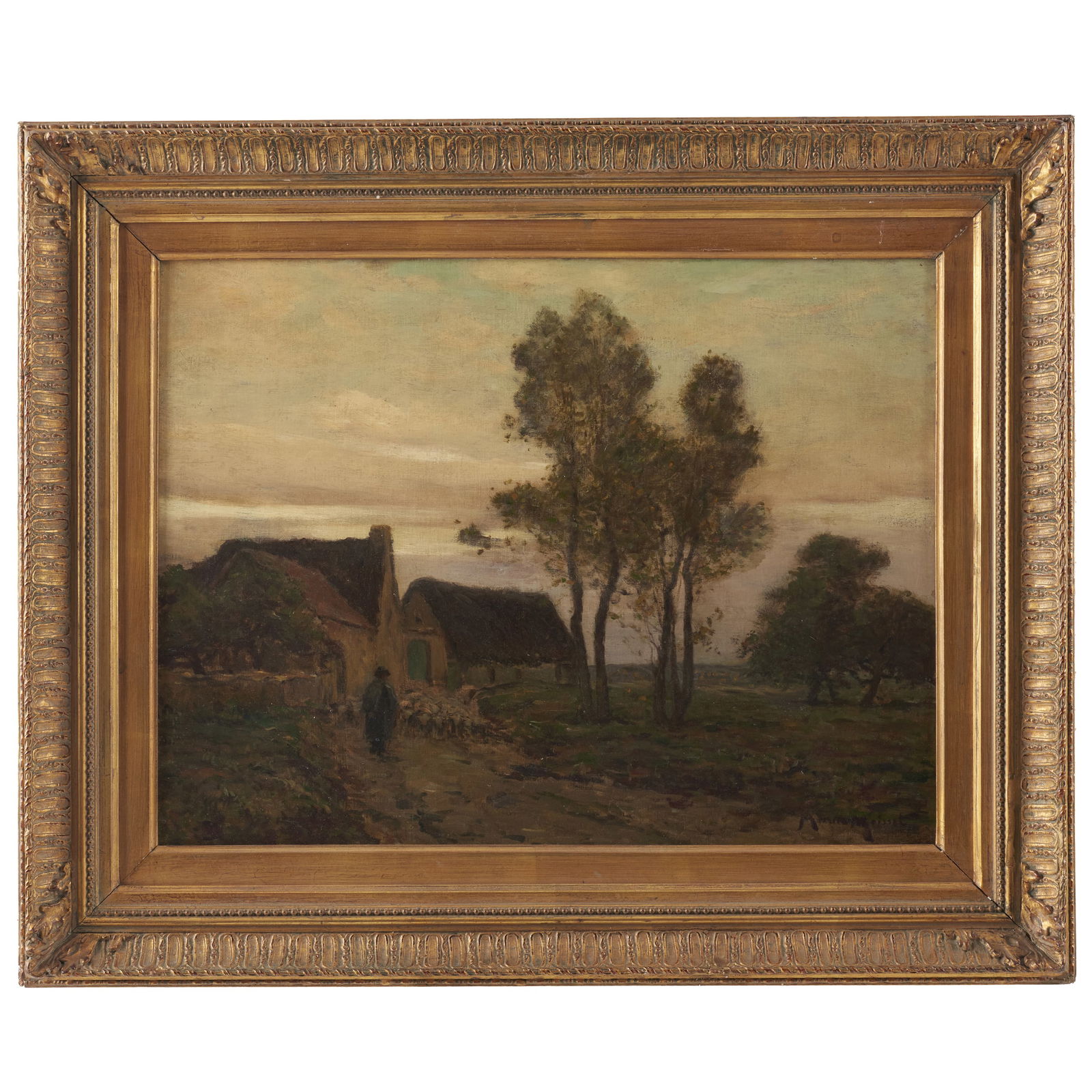 MAURICIO MOISSET (1860-1946) - 'Landscape with Herd' (1 of 1)