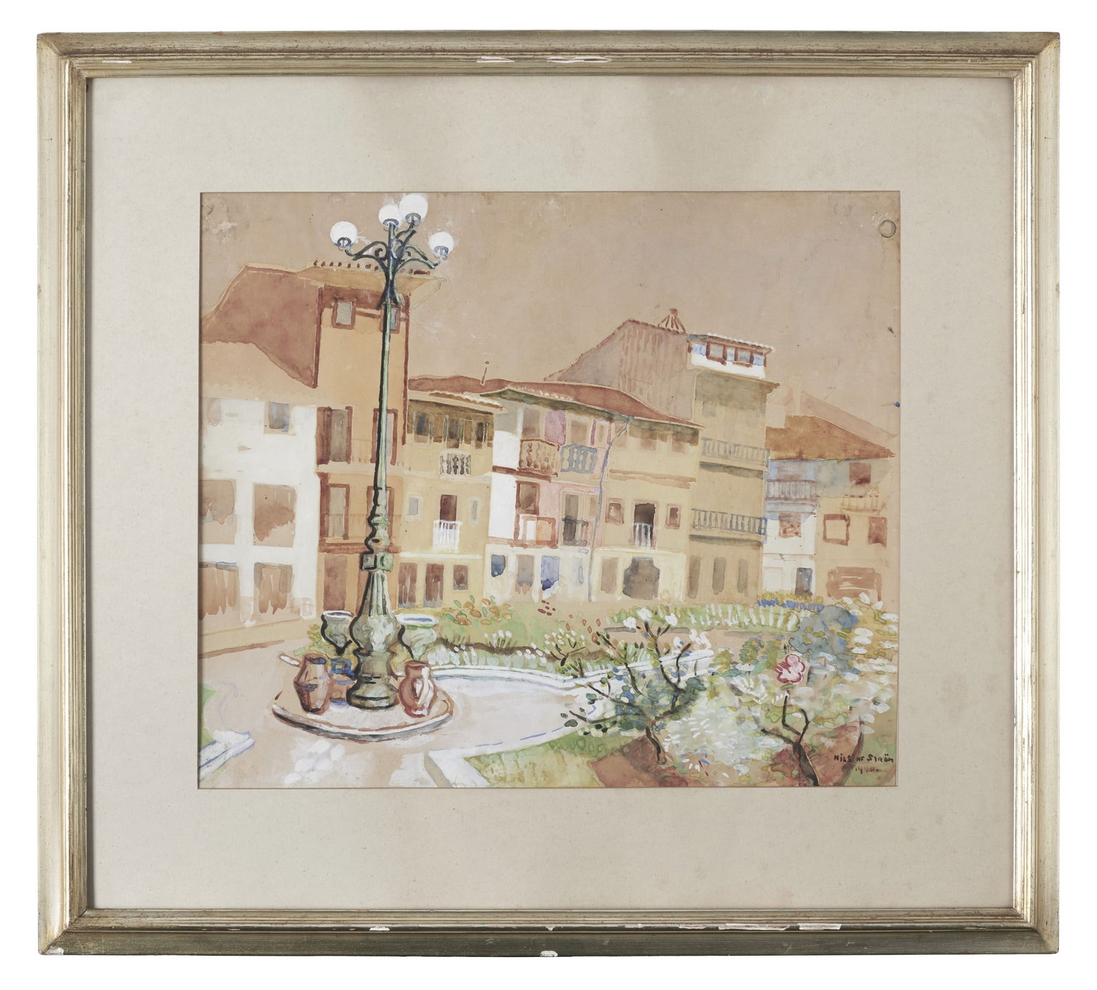 NILS AF STROM (1903-1971) - Porto landscape (1 of 1)