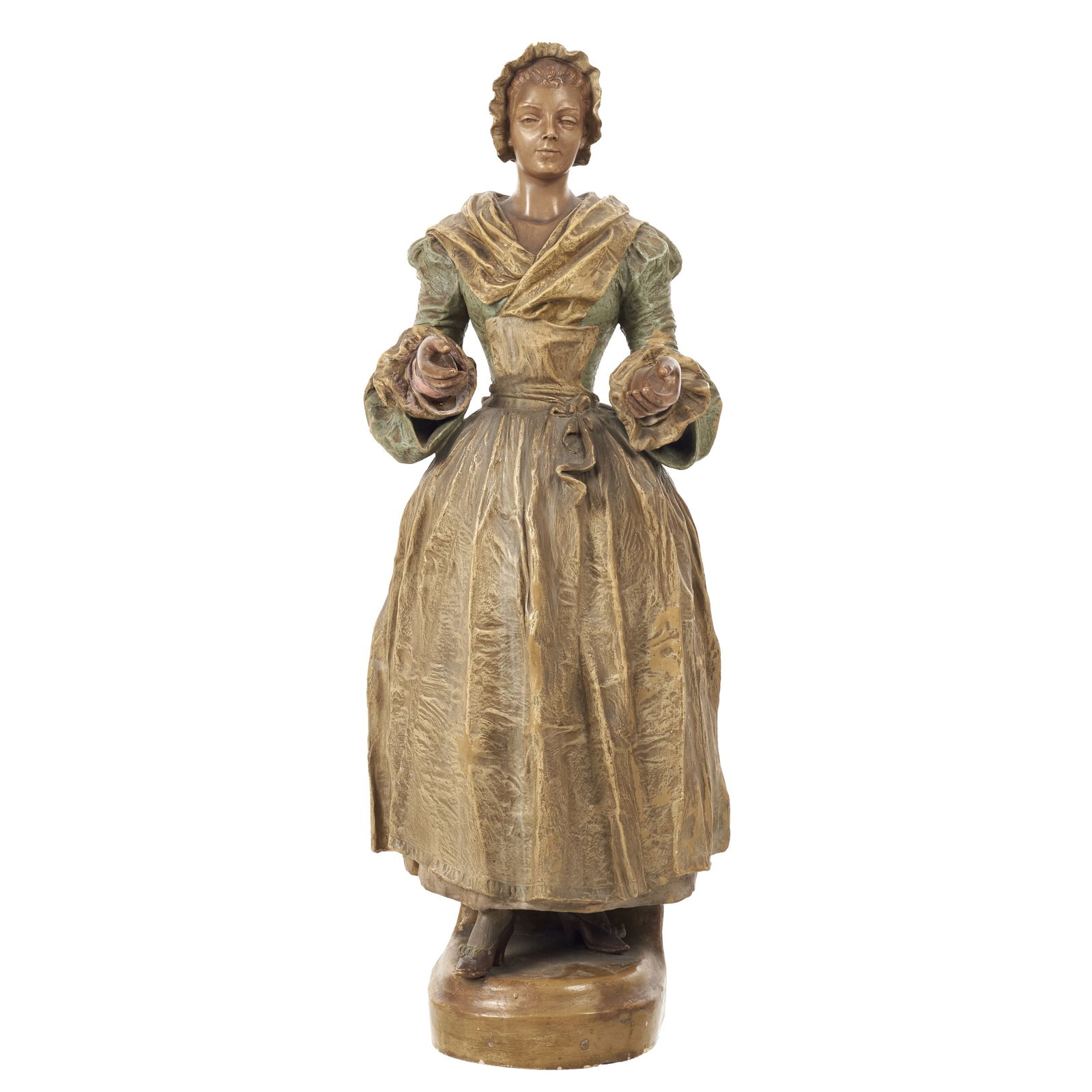 Terracotta Sculpture of a Female Figure (1 of 1)