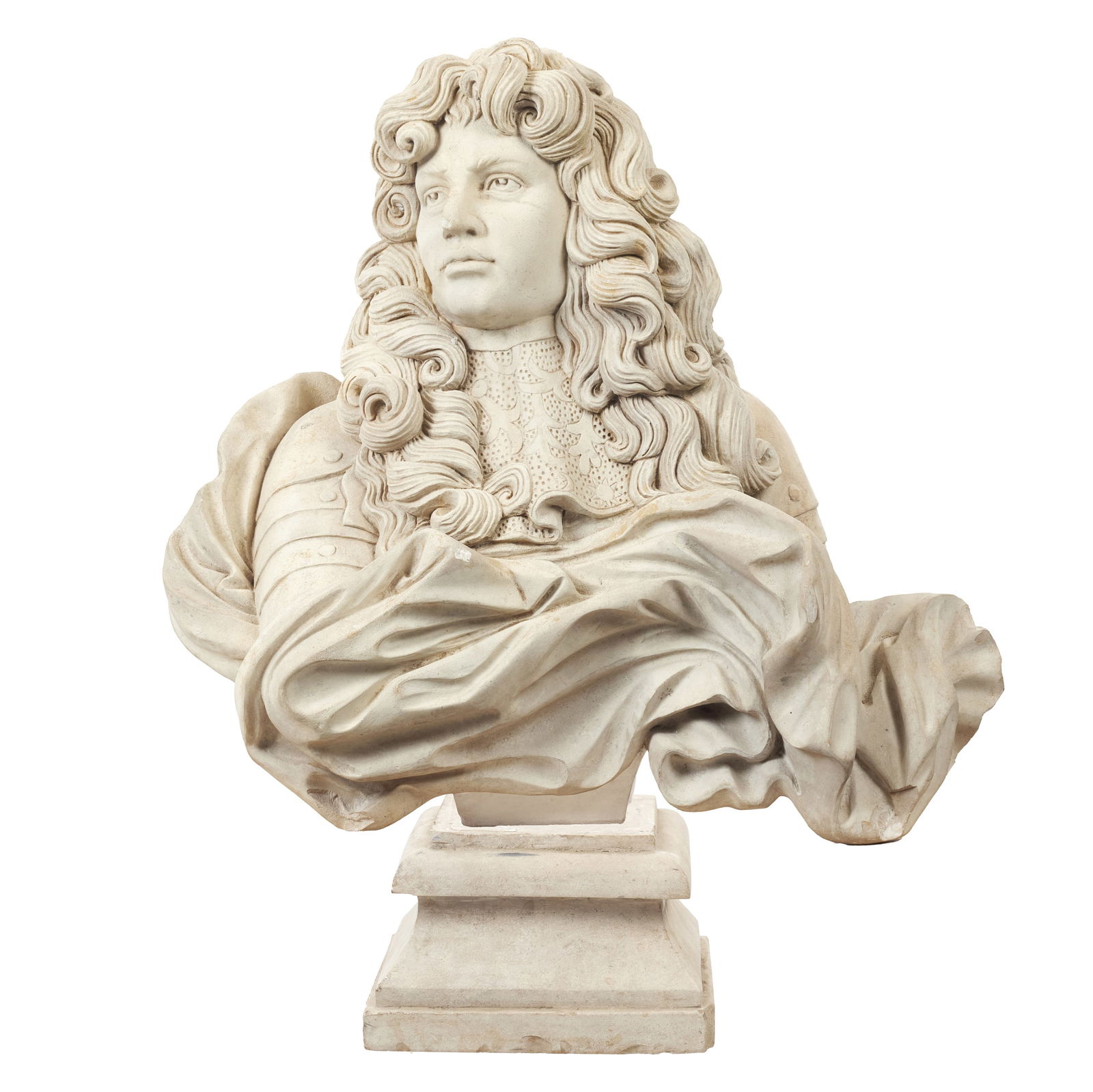 Limestone Bust of Louis XIV (1 of 1)