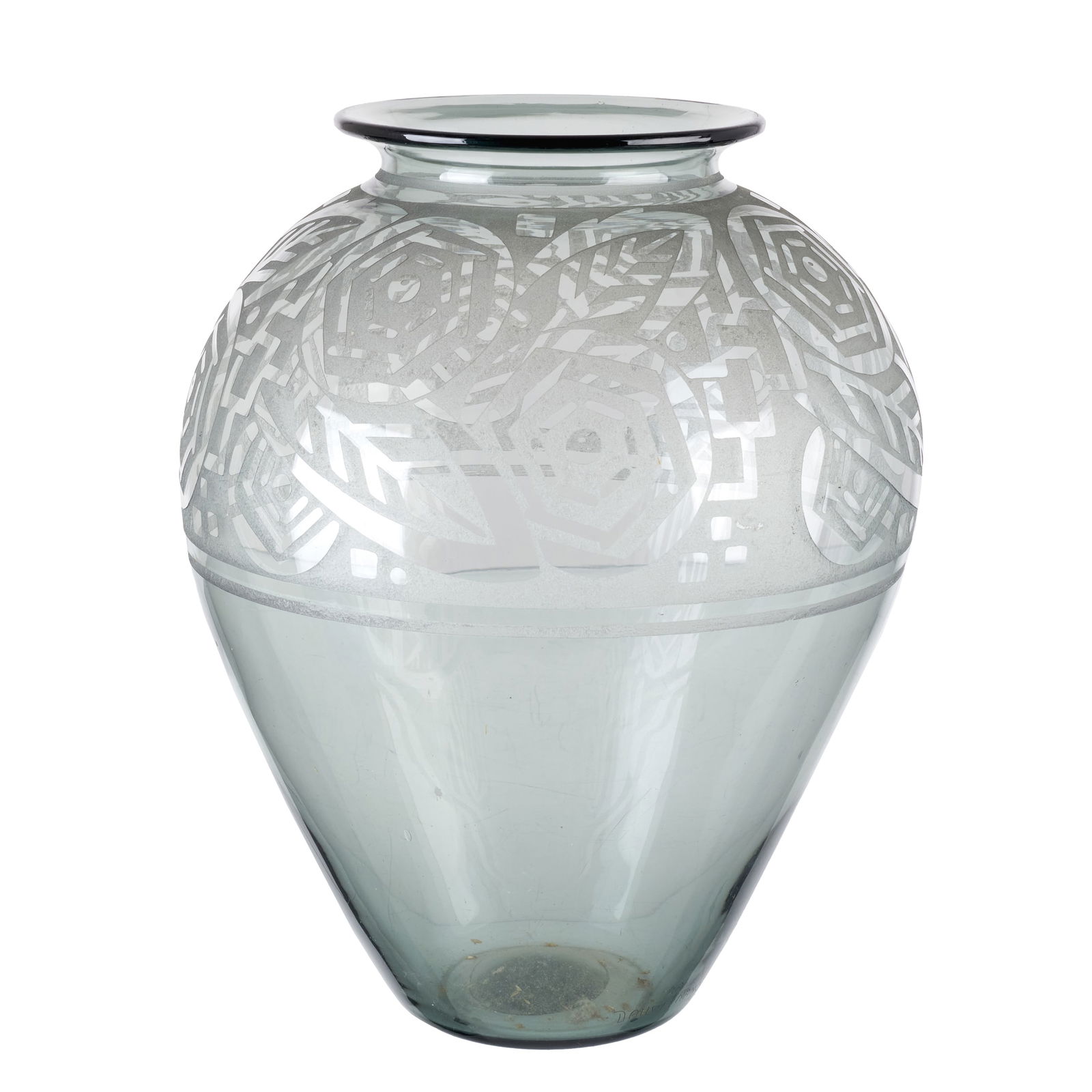 DAUM - Art Deco glass vase (1 of 1)