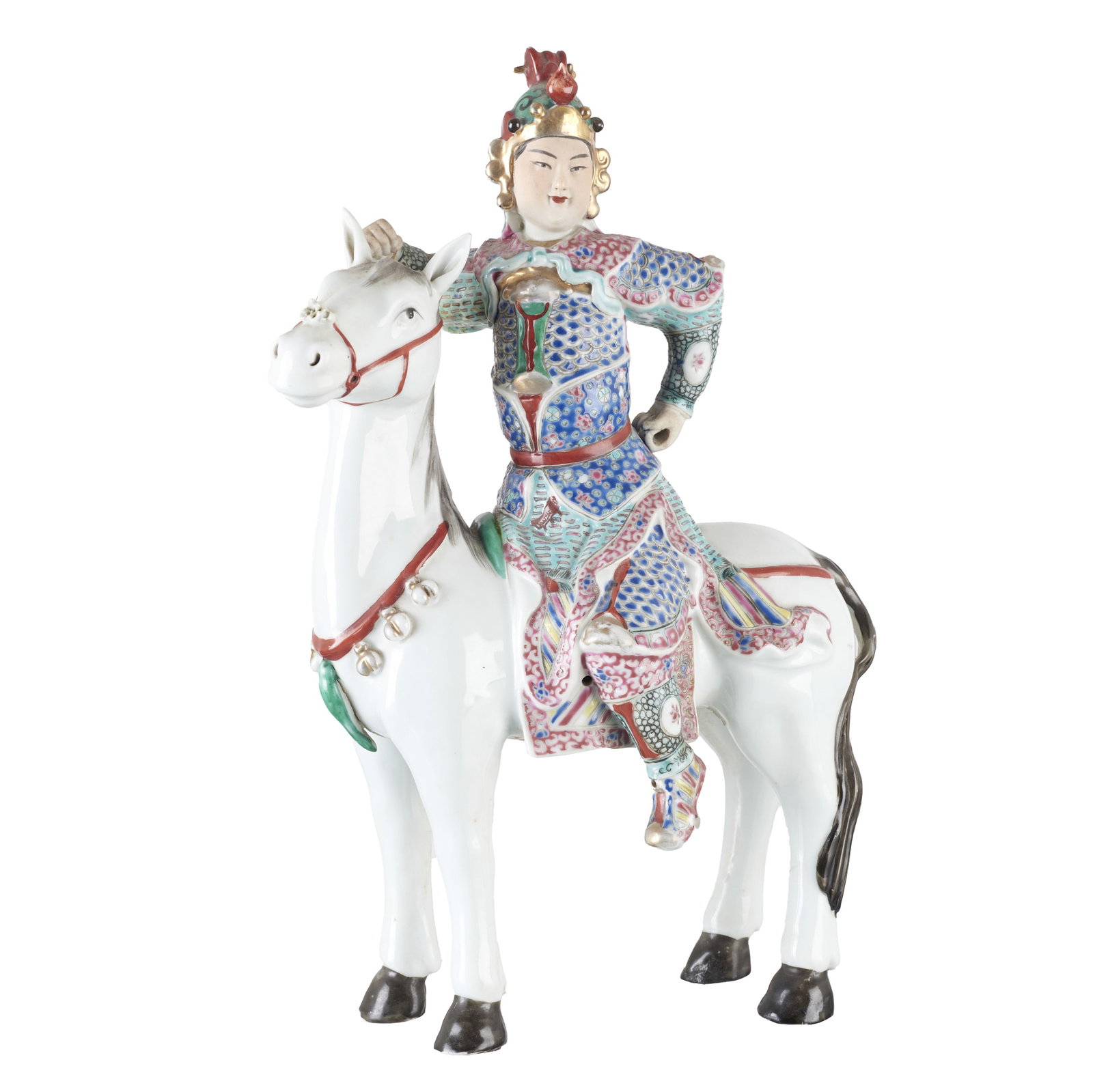 'Knight' in Chinese porcelain (1 of 1)