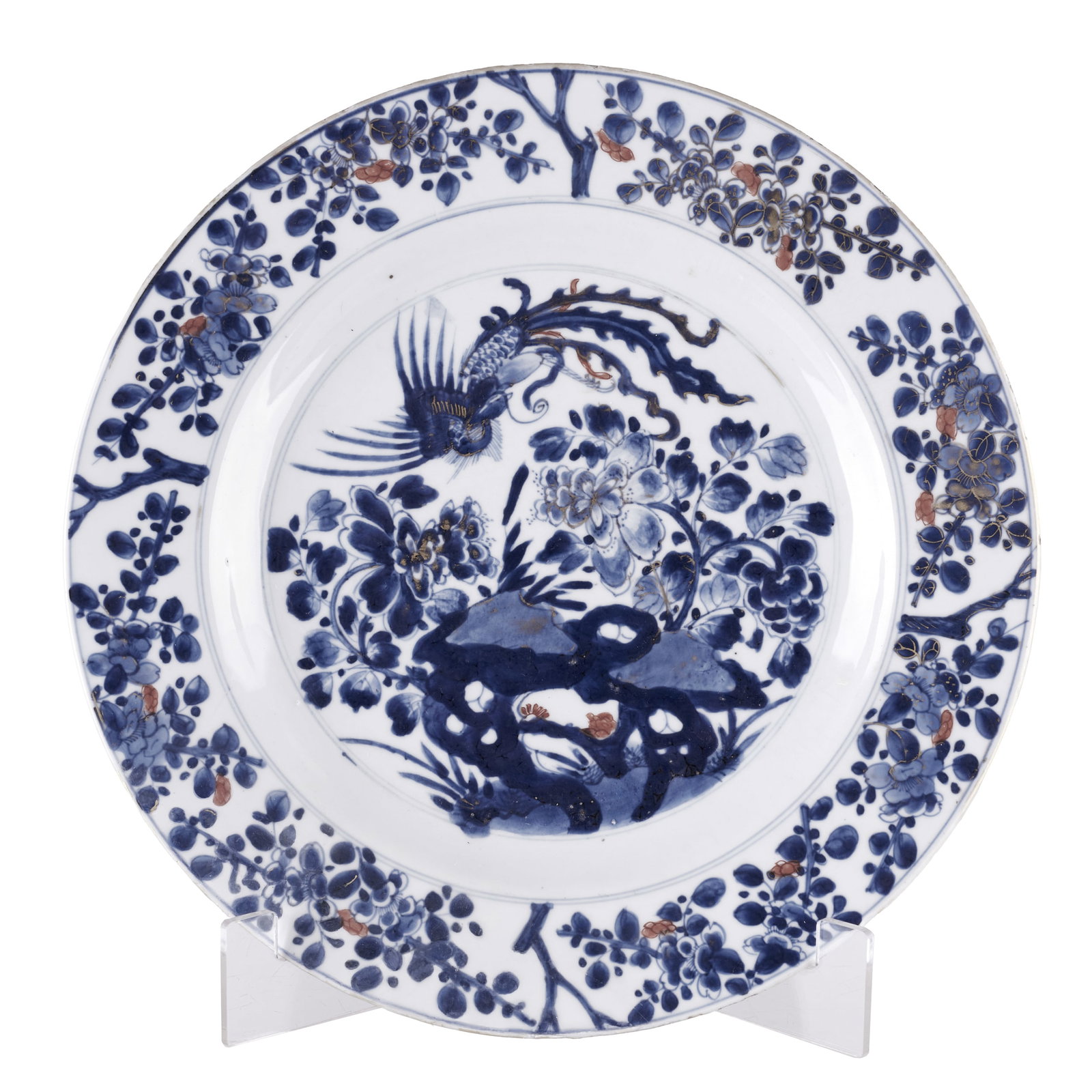 Large porcelain plate from China, Kangxi (1 of 1)