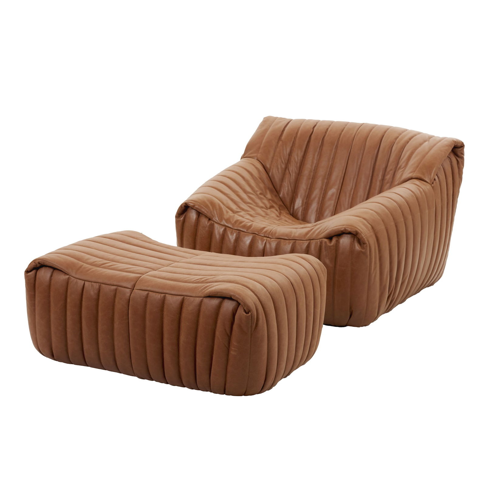 ANNIE HIeRONIMUS (b.1945) / LIGNE ROSET - 'Sandra' Sofa and Ottoman (1 of 1)