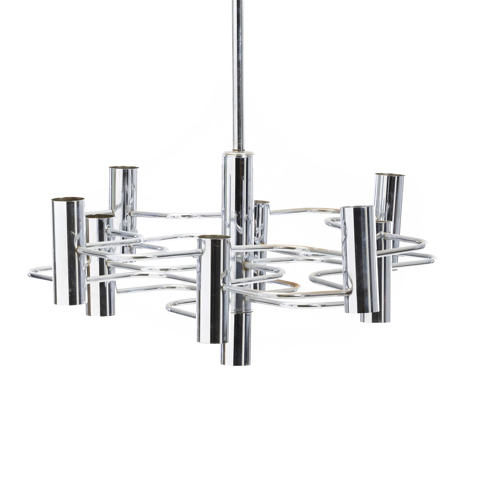 GAETANO SCIOLARI (1927-1994) - Tubular ceiling lamp (1 of 1)
