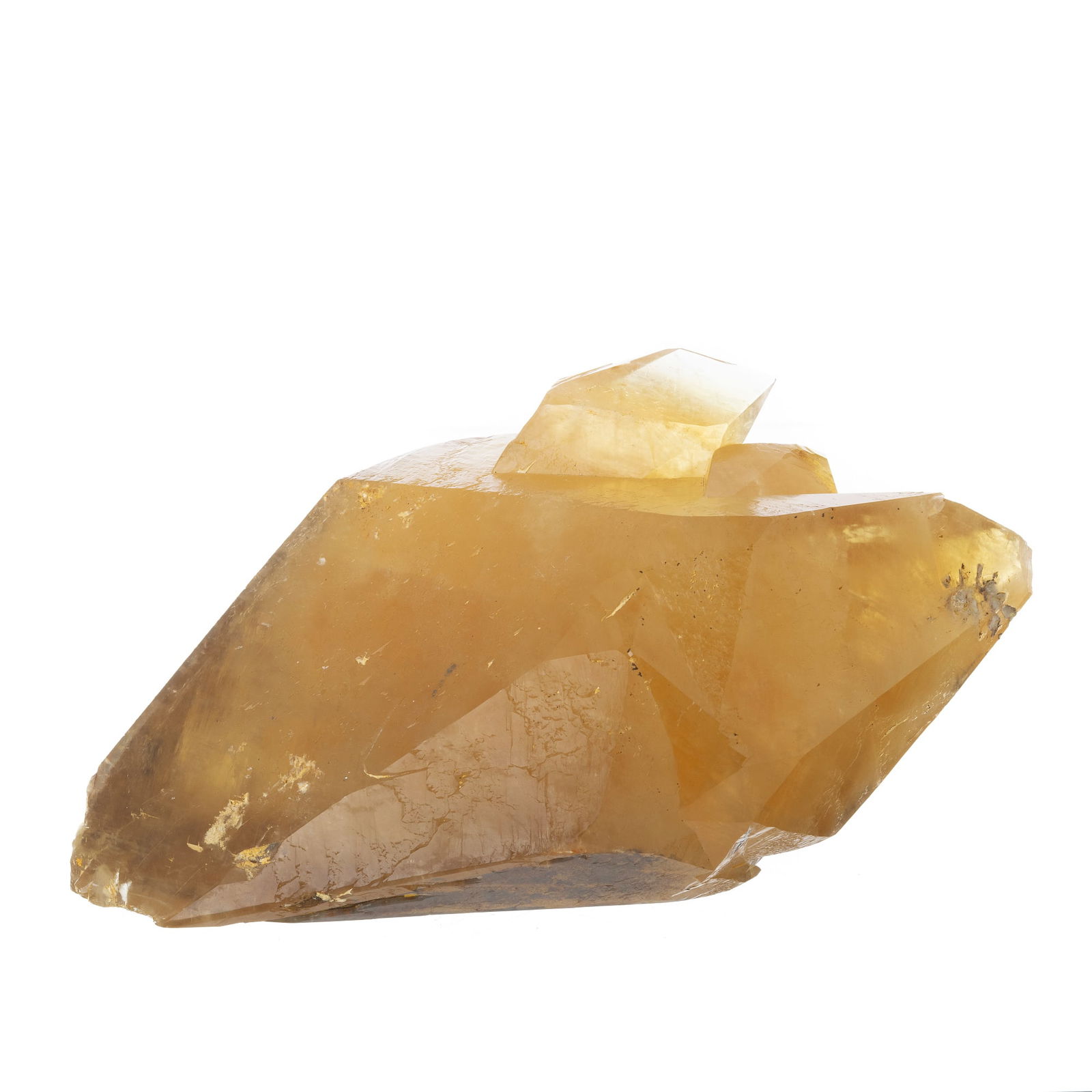 Large golden Calcite floating (1 of 1)