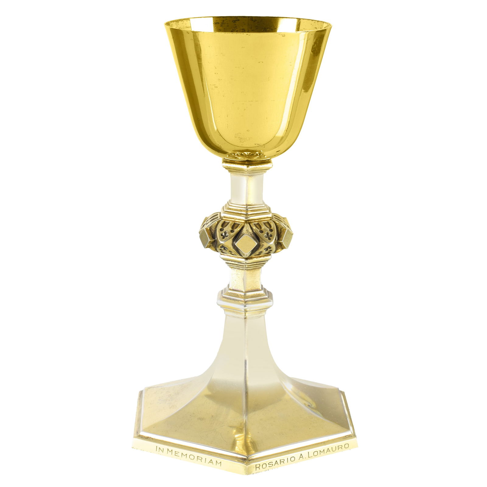 GORHAM - Modernist gilt silver chalice (1 of 1)