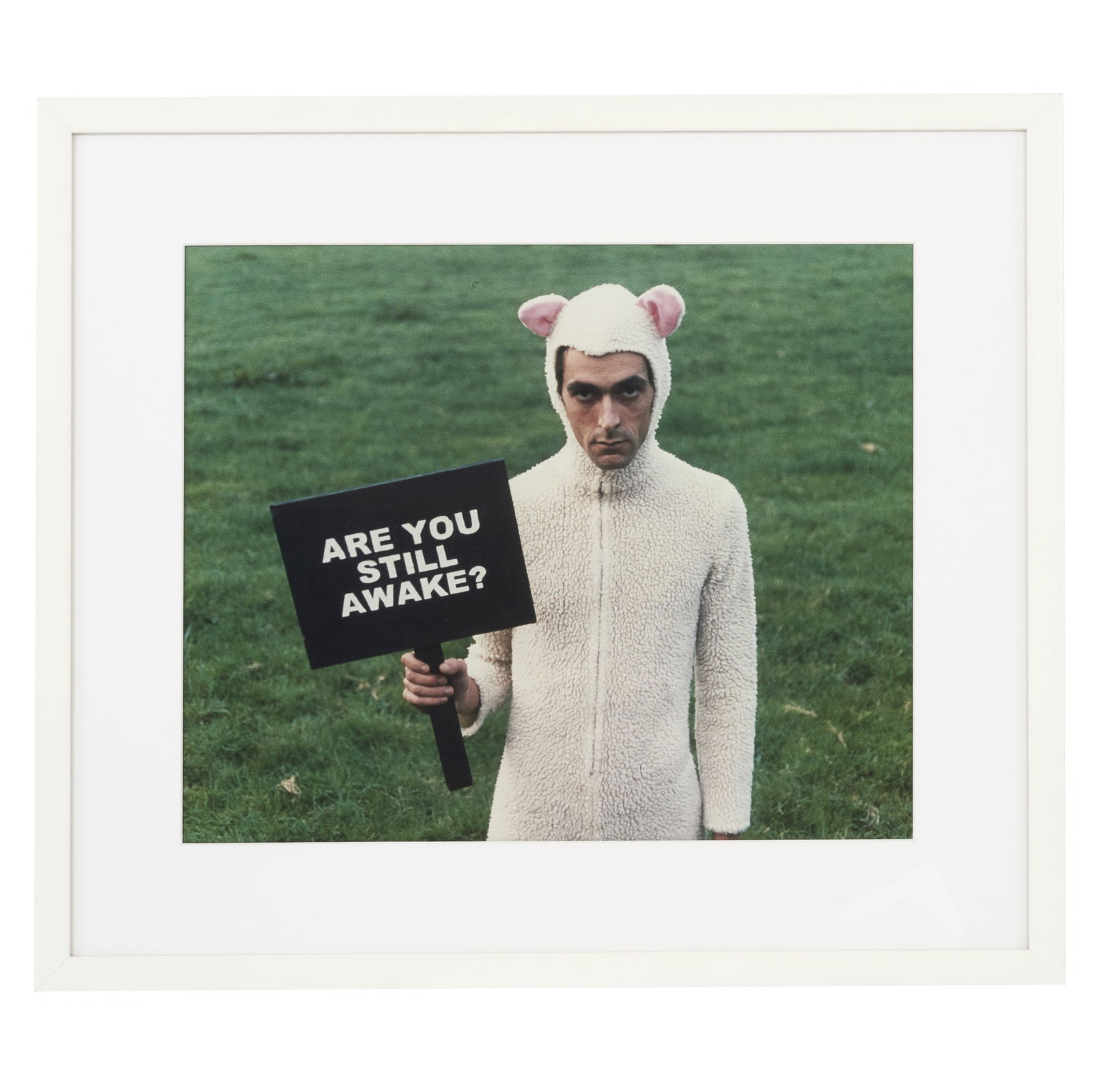 JOAO PEDRO VALE (b.1976) - 'Are you still awake?': C-print. Dated 2002. Dim.:73,5x84,5cm.