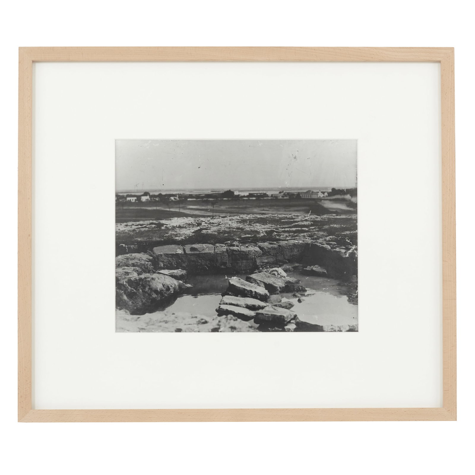 ANGELA FERREIRA (b.1958) - 'Untitled #5 from Habitat Series': Gelatin silver print. Dated 1999. Dim:58x68cm.