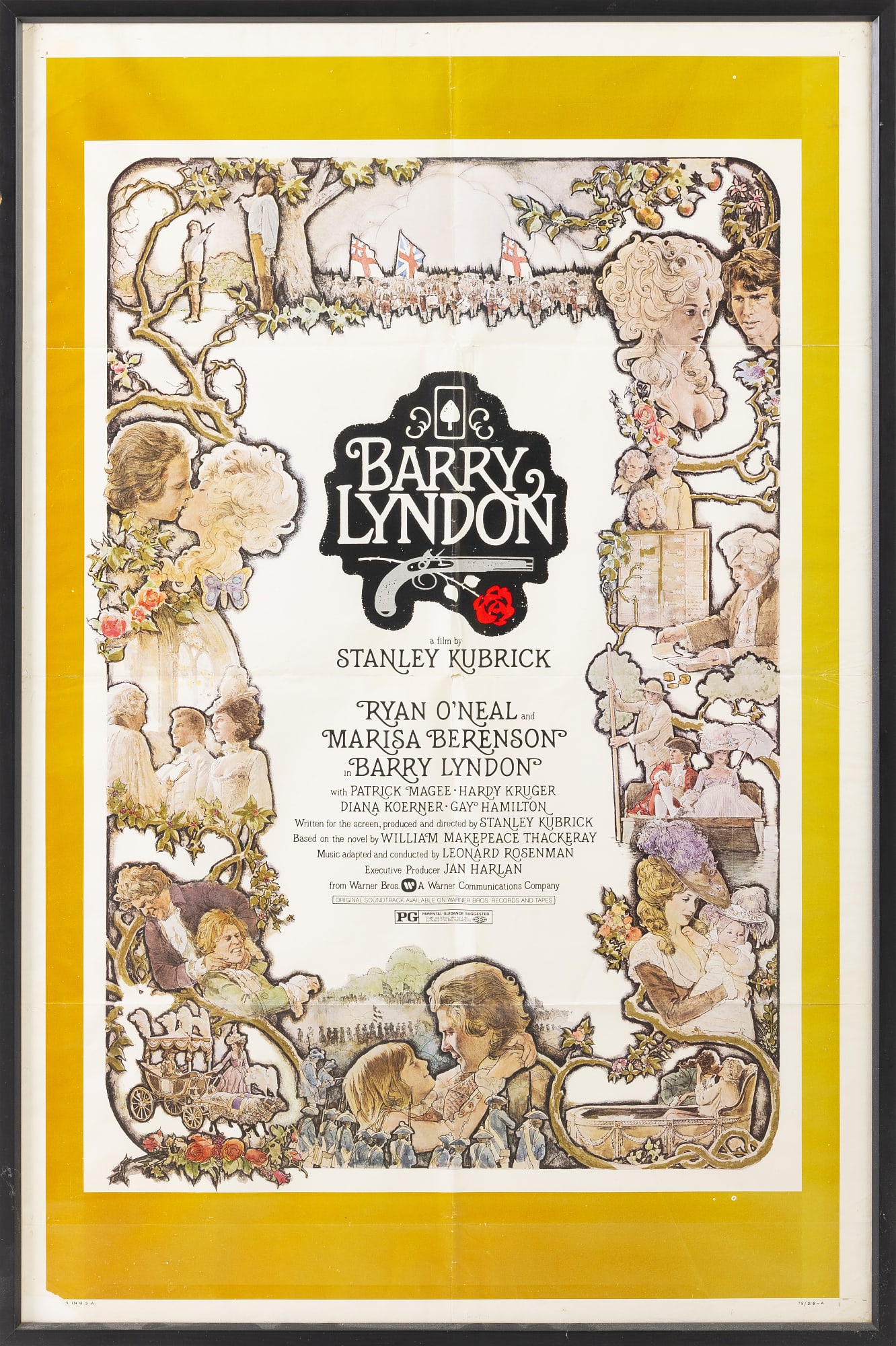 Barry Lyndon film poster (1 of 1)