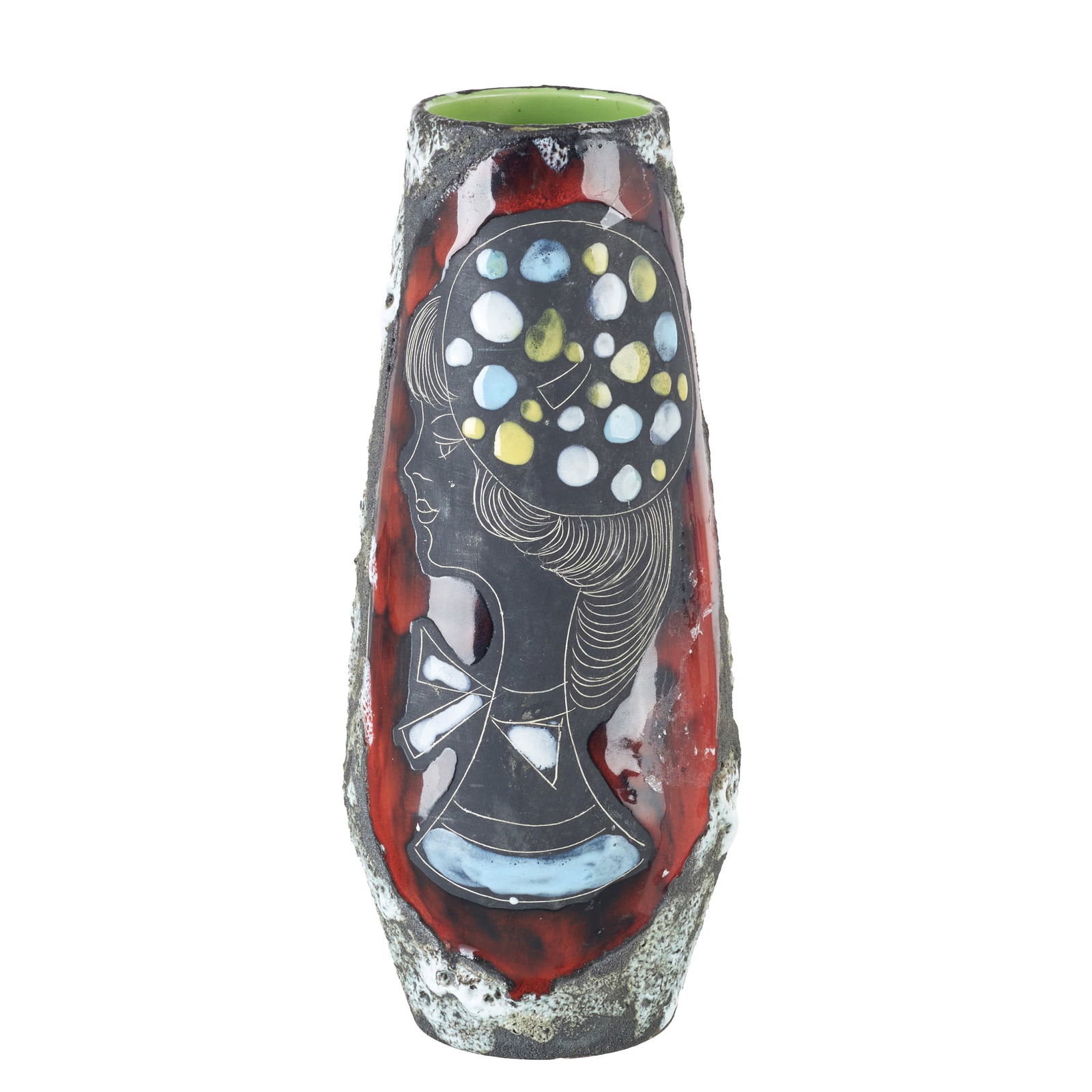 ITALIAN WORK, c. 1960 - Figural vase (1 of 1)