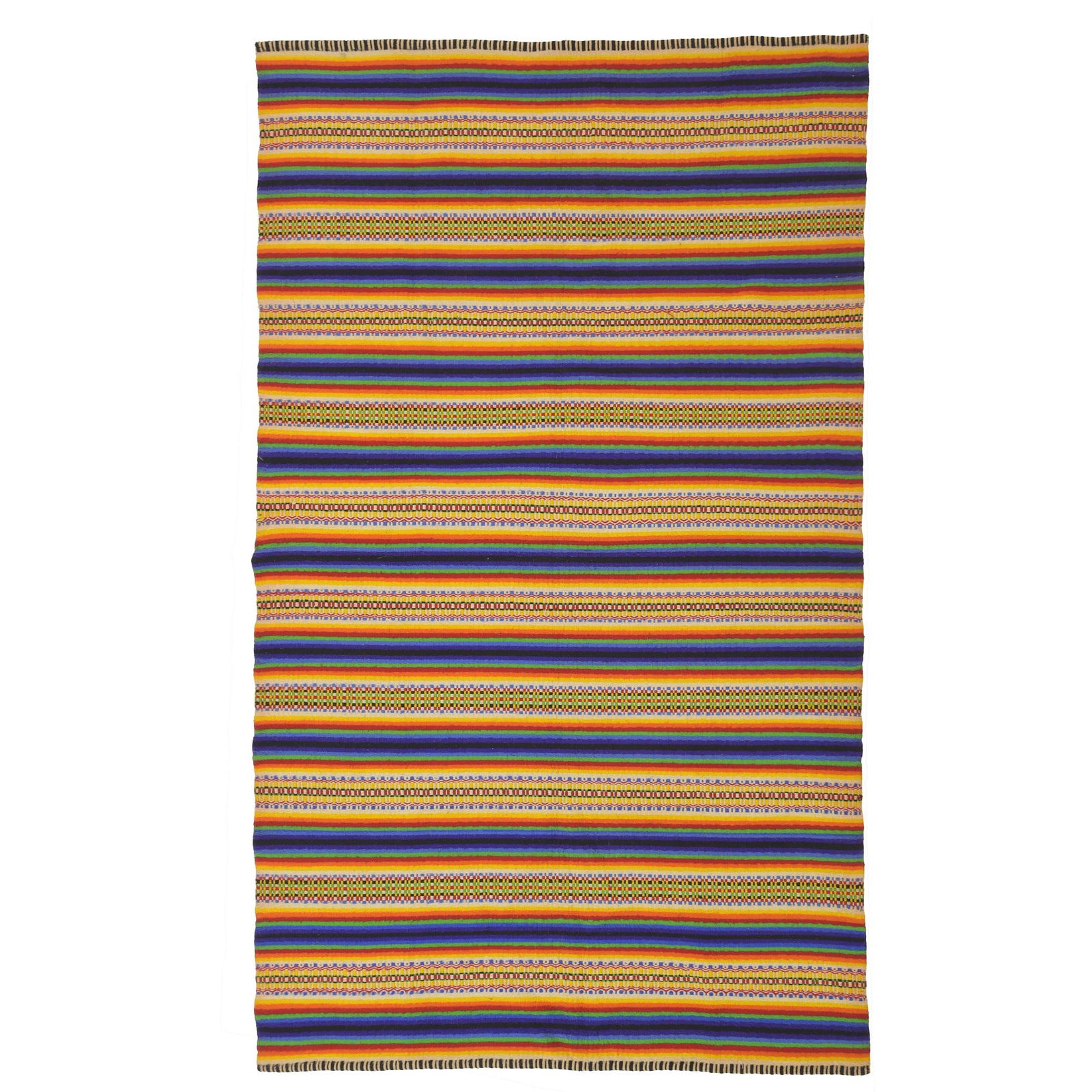 Reguengos de Monsaraz Blanket: Portugal, Reguengos de Monsaraz, 100% wool. ?Lanificios Paixao? label. Dim.: 216,5x141cm.