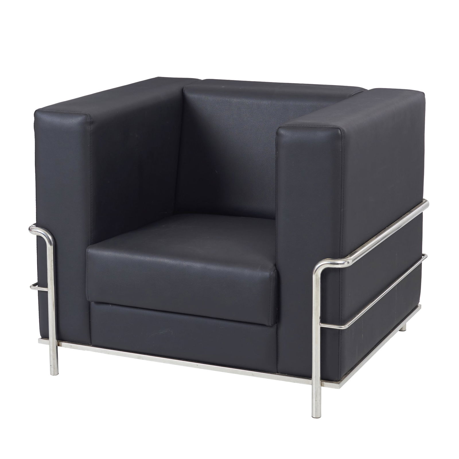 LE CORBUSIER / JEANNERET / PERRIAND Style (c. 1980) - LC2 armchair (1 of 1)