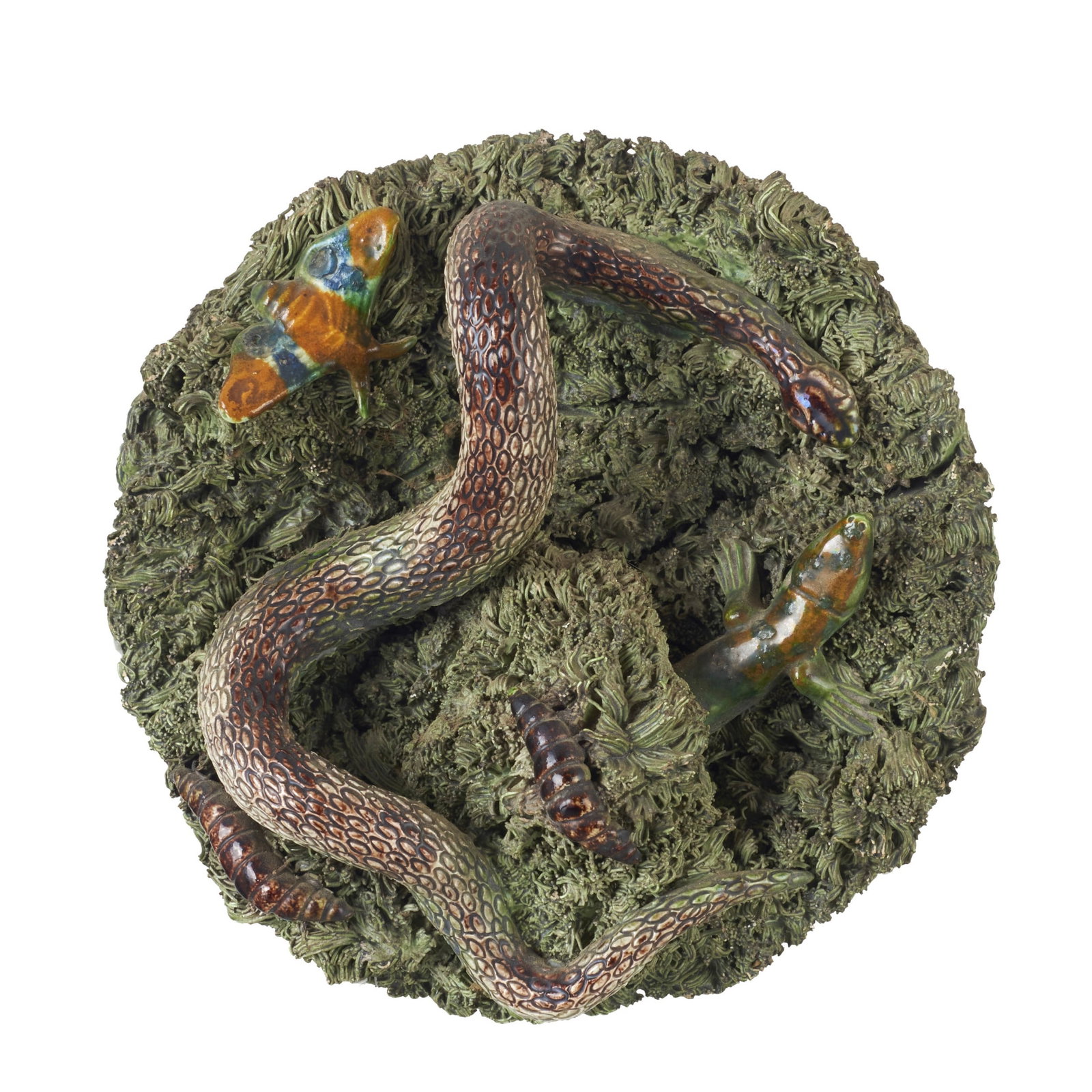 Snake' earthenware plate by Jose Cunha (1 of 1)