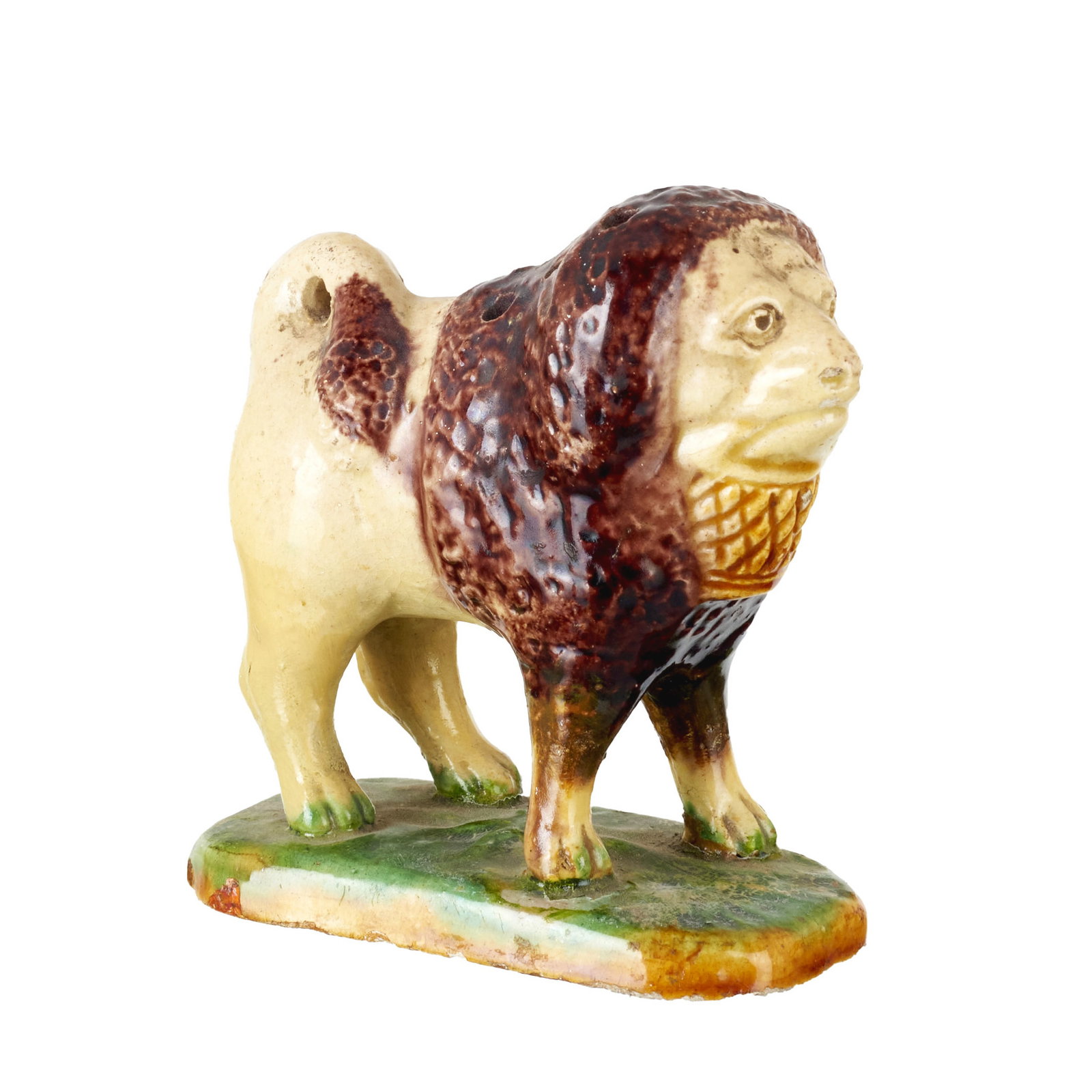 'Lion' toothpick holder in Caldas earthenware (1 of 1)
