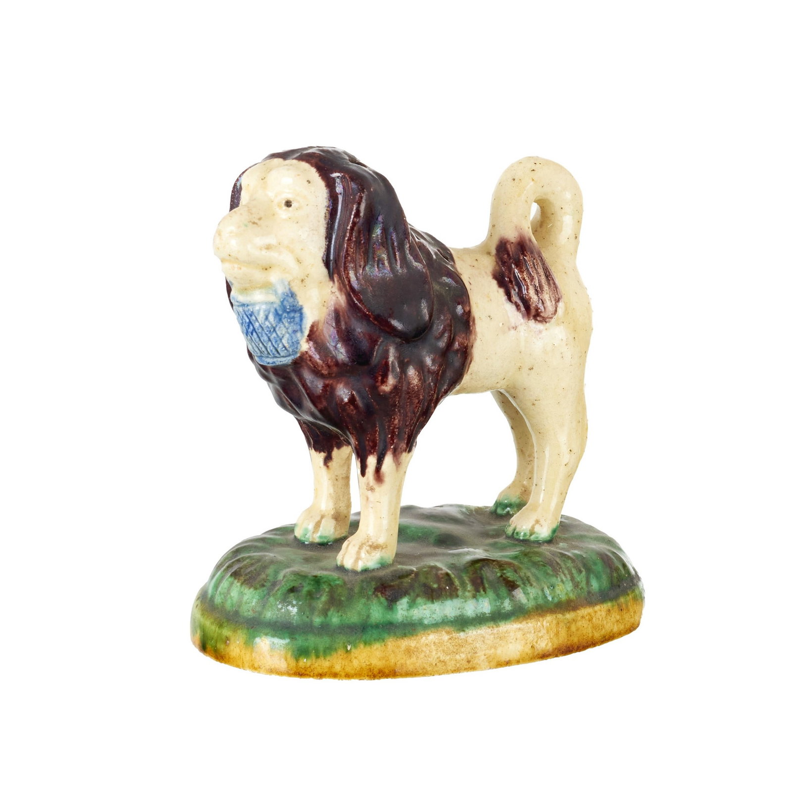 'Lion' toothpick holder in Caldas earthenware (1 of 1)