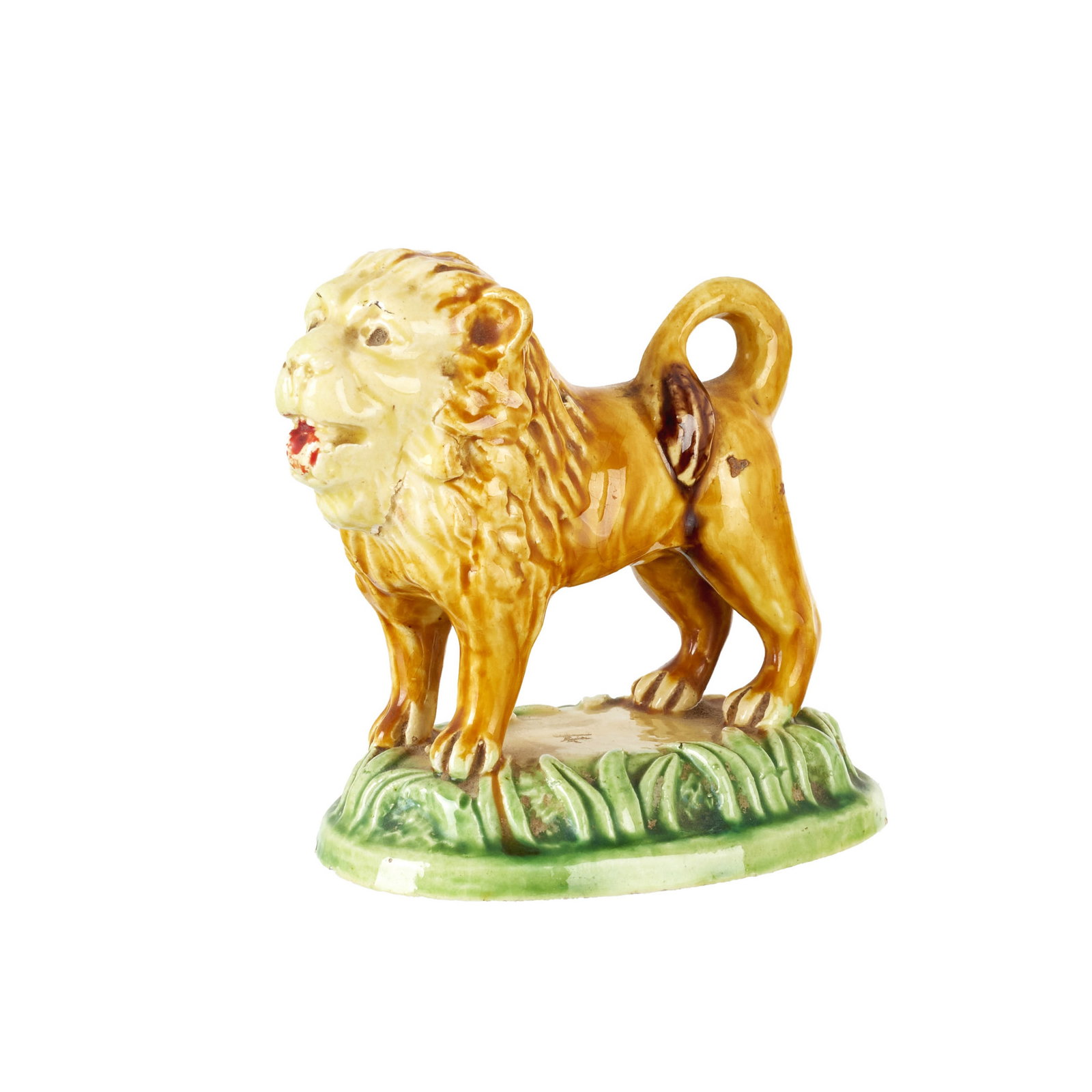 'Lion' toothpick holder in Caldas earthenware (1 of 1)