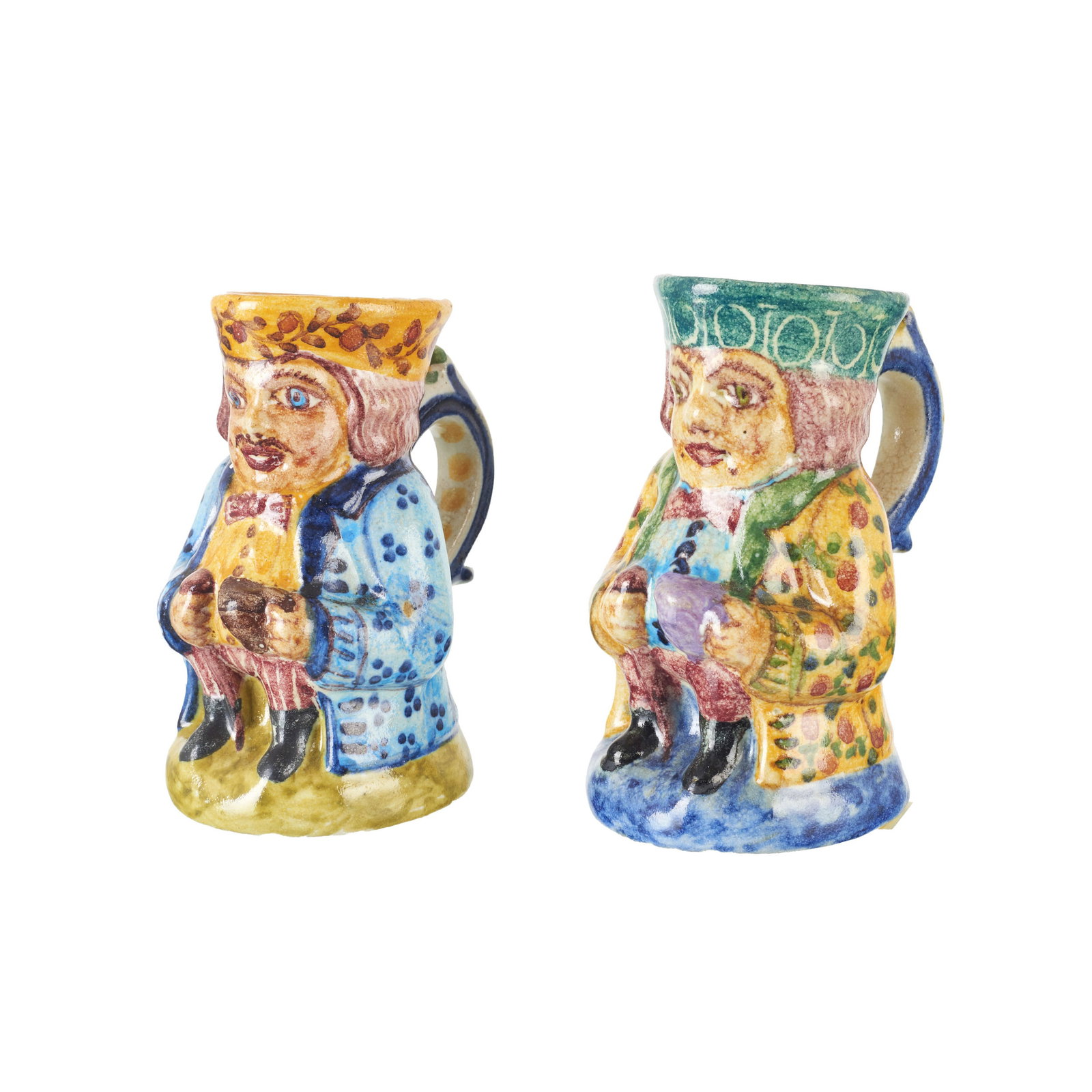 Two Portuguese earthenware 'Toby Jugs' (1 of 1)