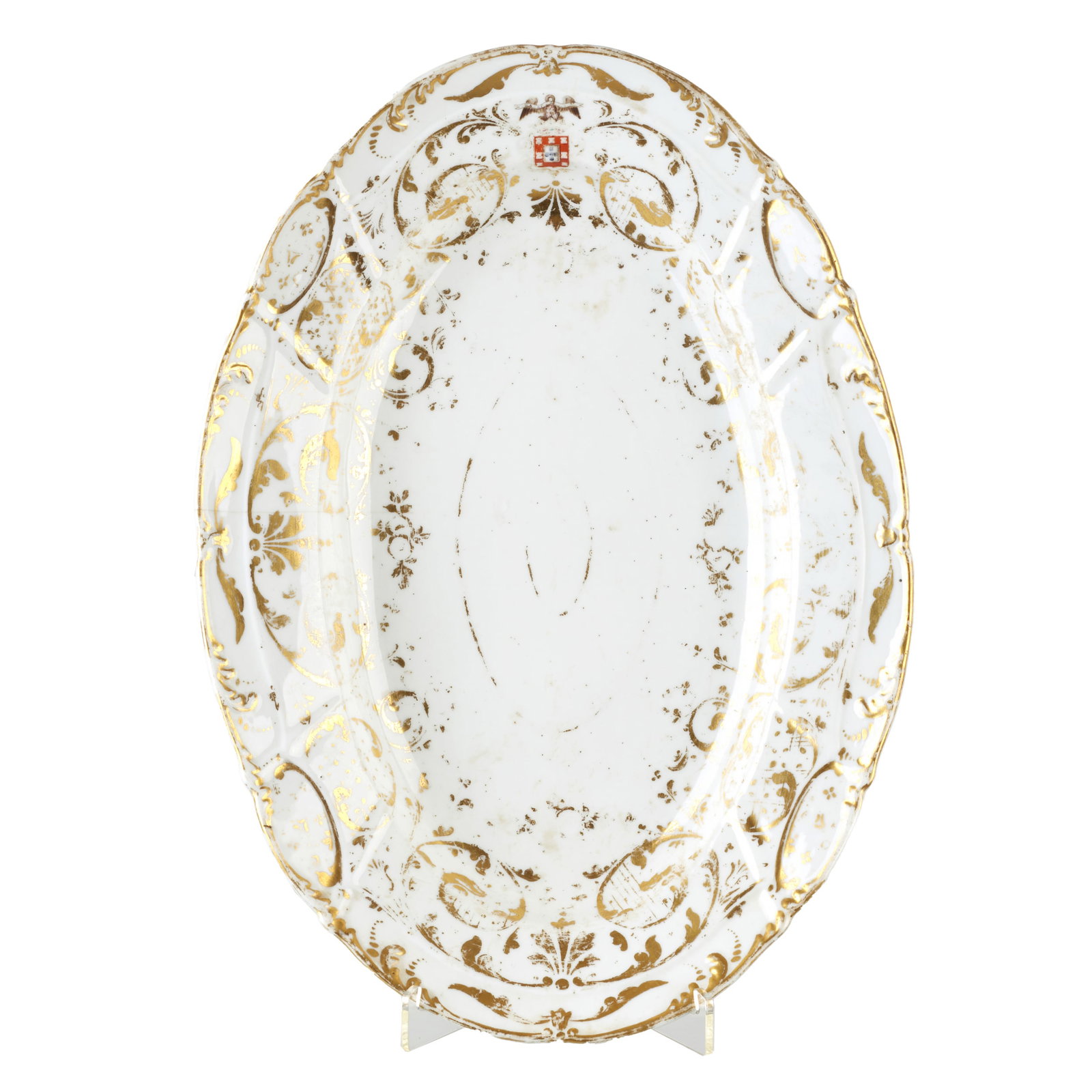 VISTA ALEGRE - Large 'Marques de Abrantes' porcelain platter (1 of 1)
